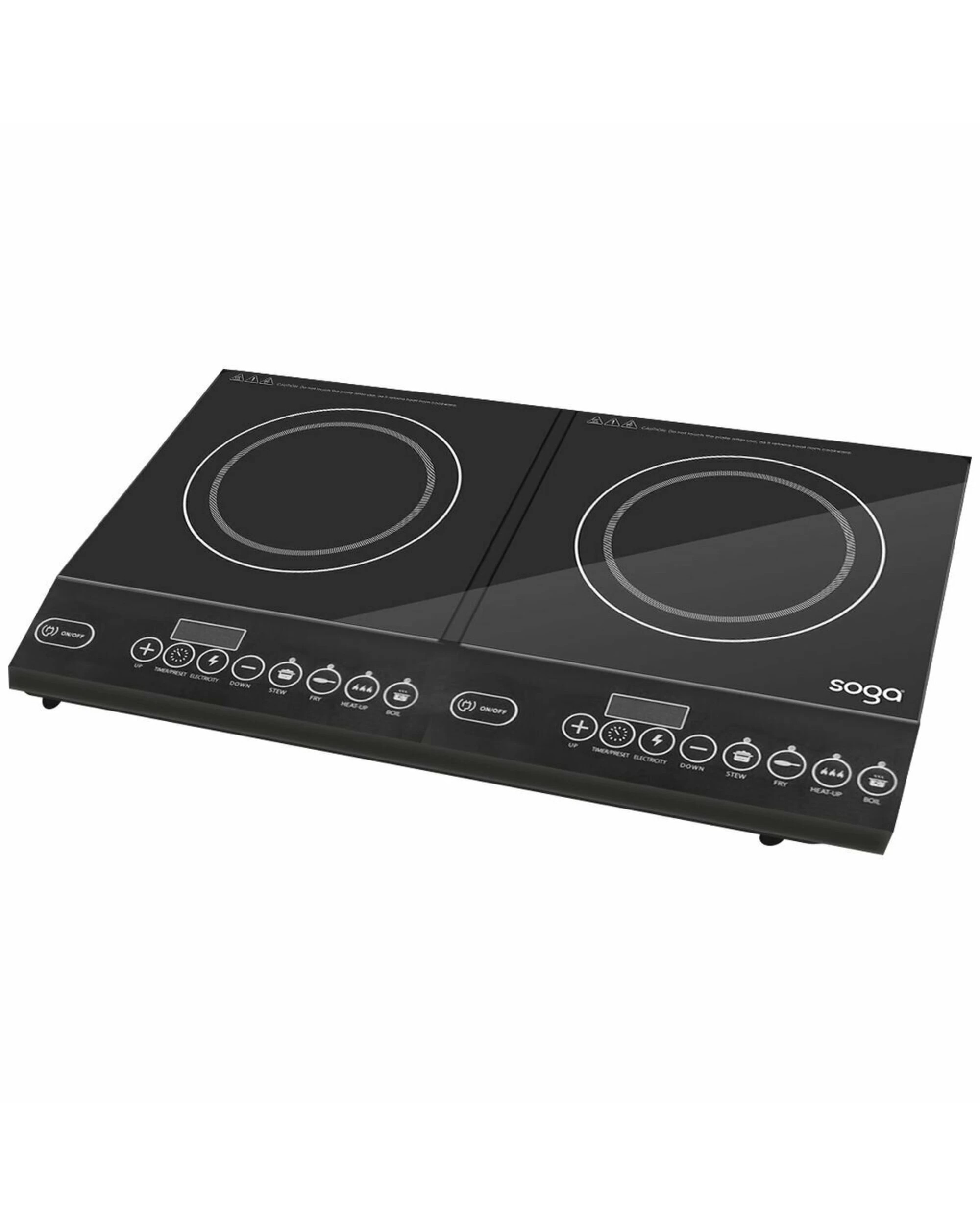 2 SOGA Portable Twin Induction Cooktop, 2 of 5