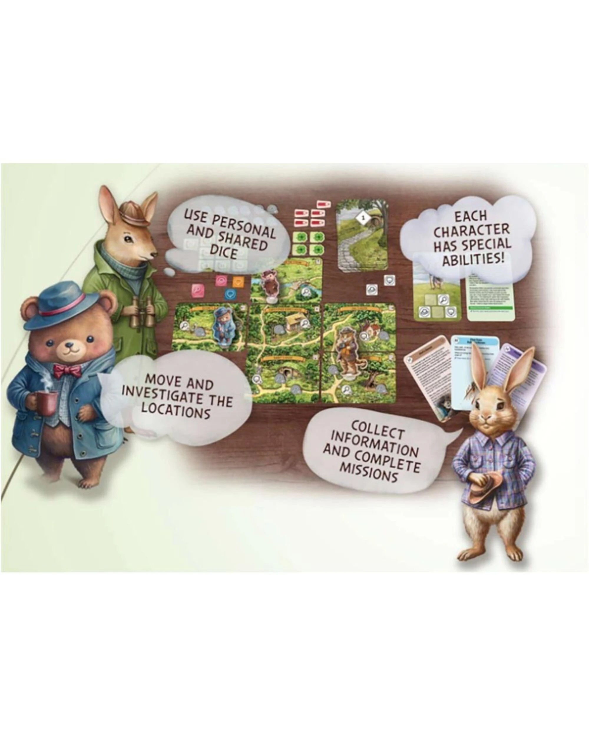 2 Winnie the Pooh: Serious Detective Board Game, 2 of 4