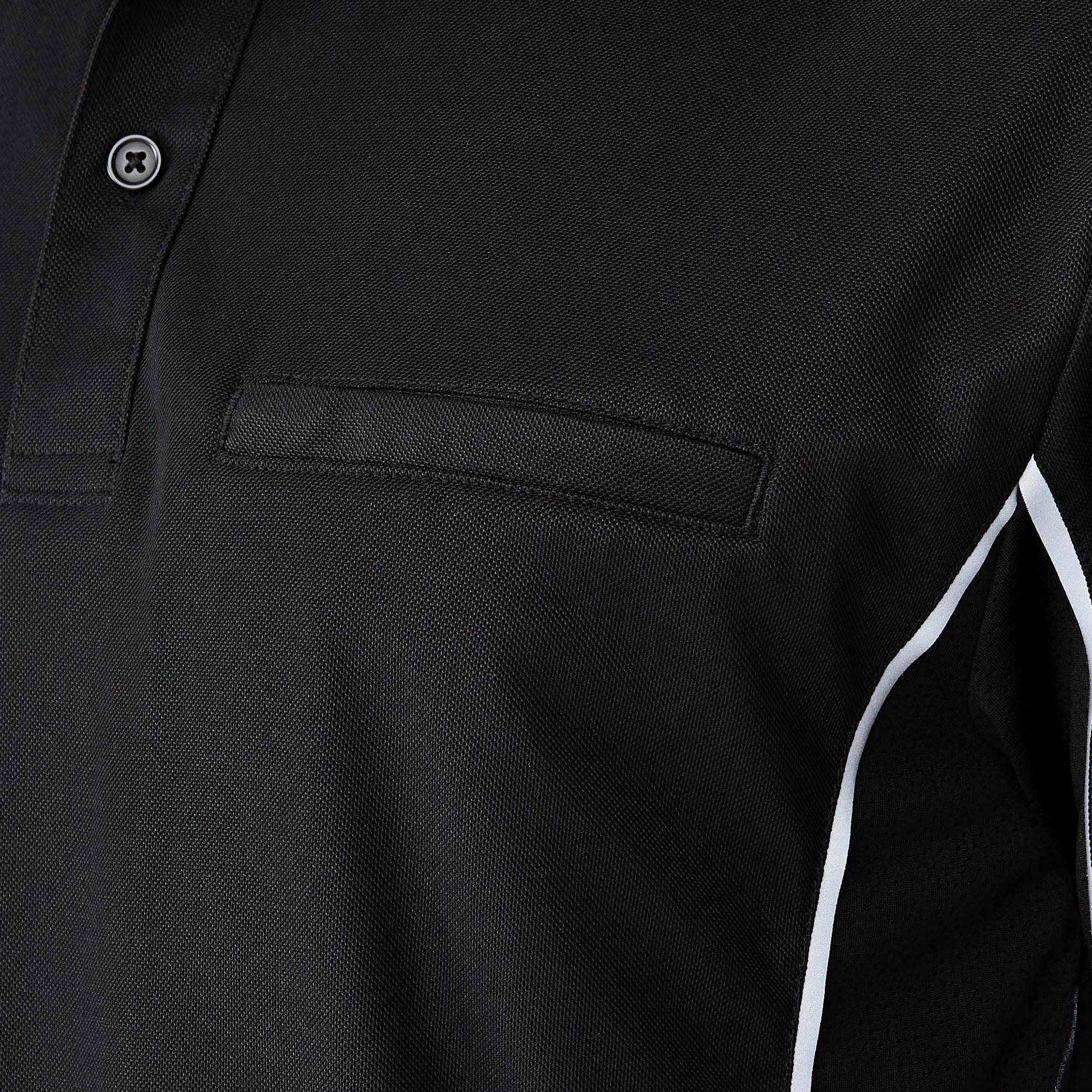 6 Workwear Short Sleeve Polo Shirt BLACK, 6 of 7
