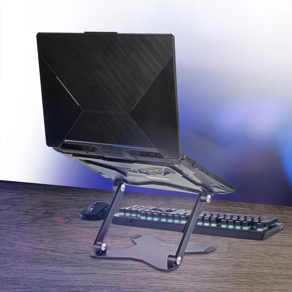 6 Bonelk Elevate Flow Ergonomic Laptop Stand Black, 6 of 10
