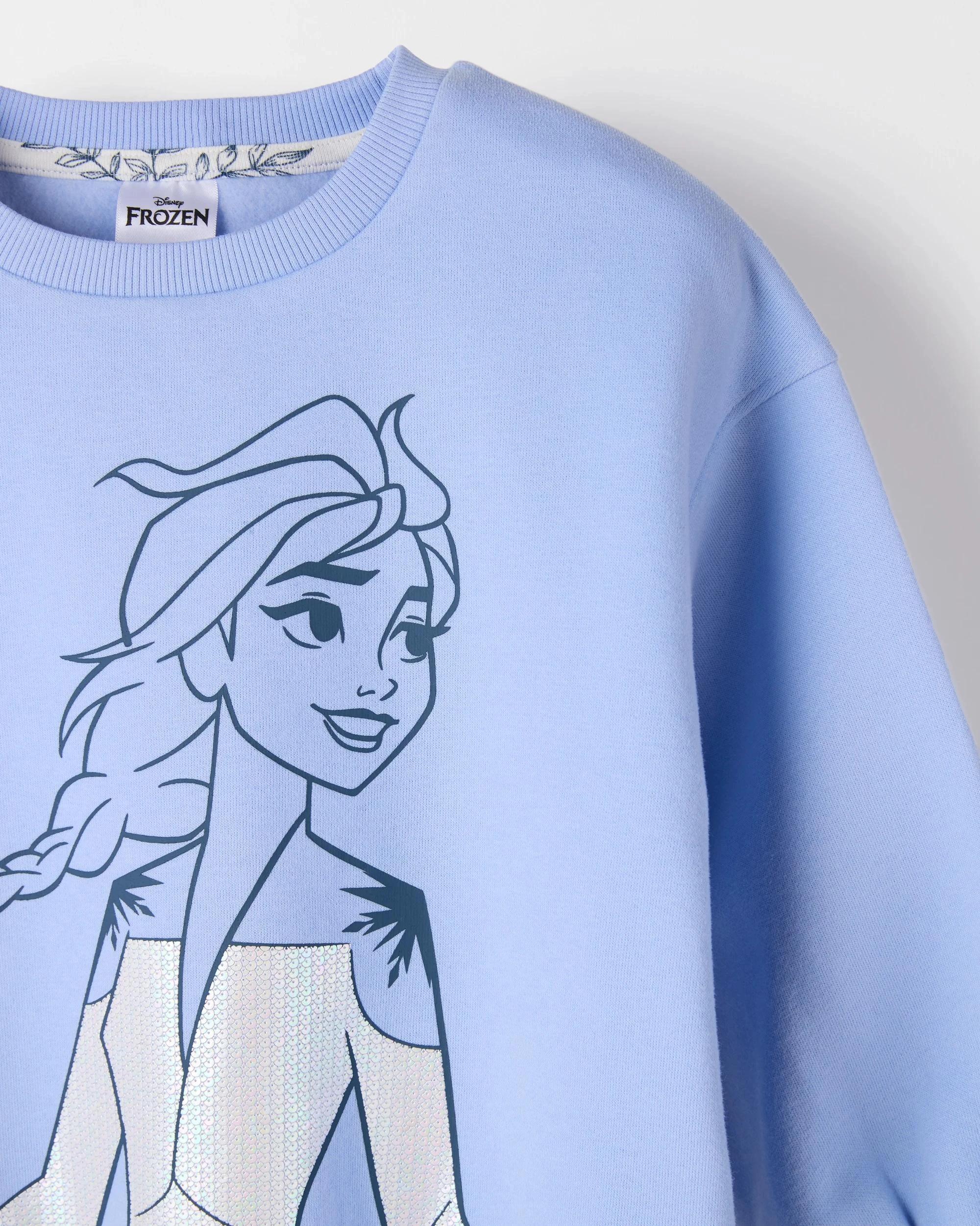 6 Disney Frozen Australian Cotton Blend Sweat Top and Leggings Set , 6 of 6