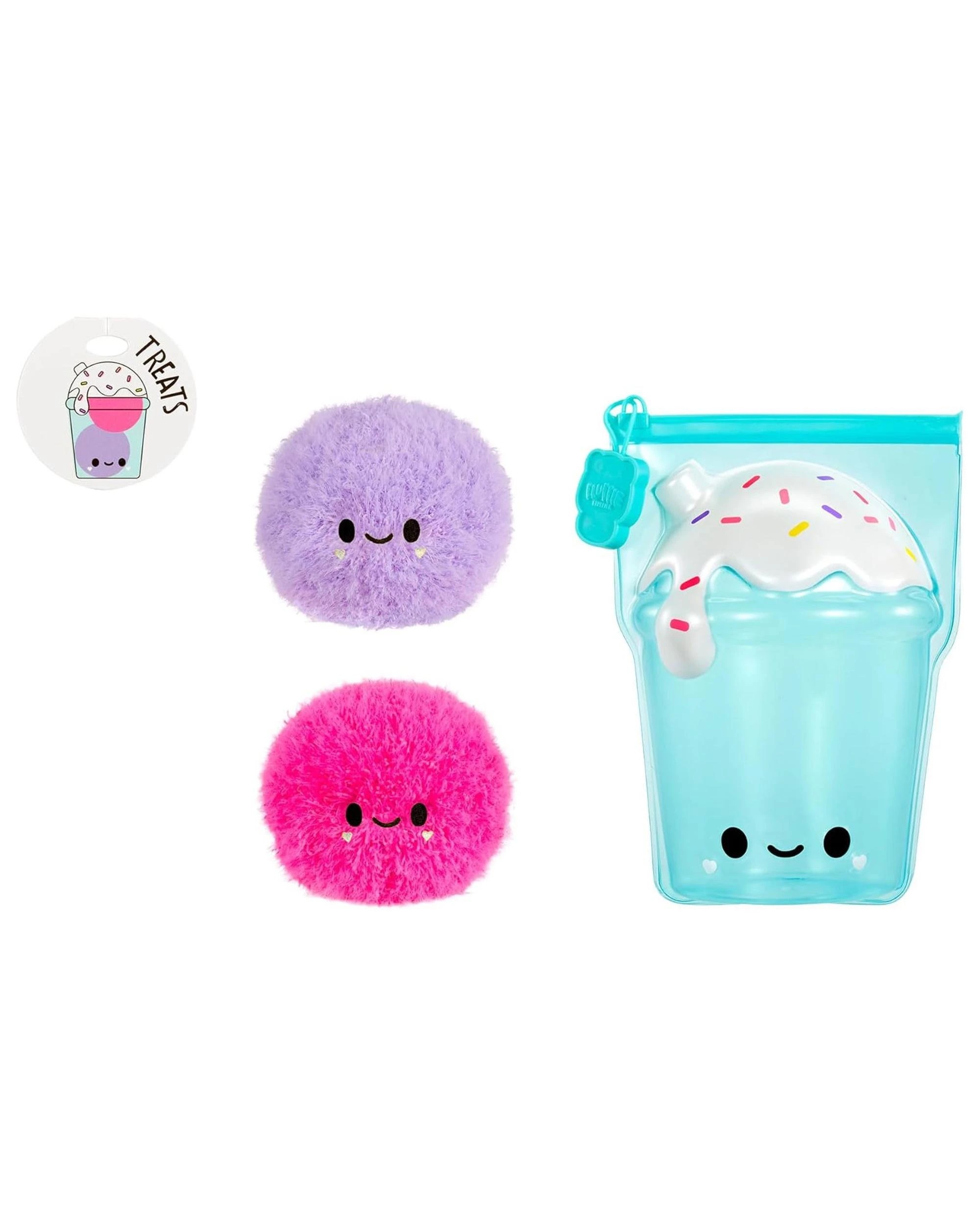 2 Fluffie Stuffiez Treats Boba Small Plush, 2 of 2