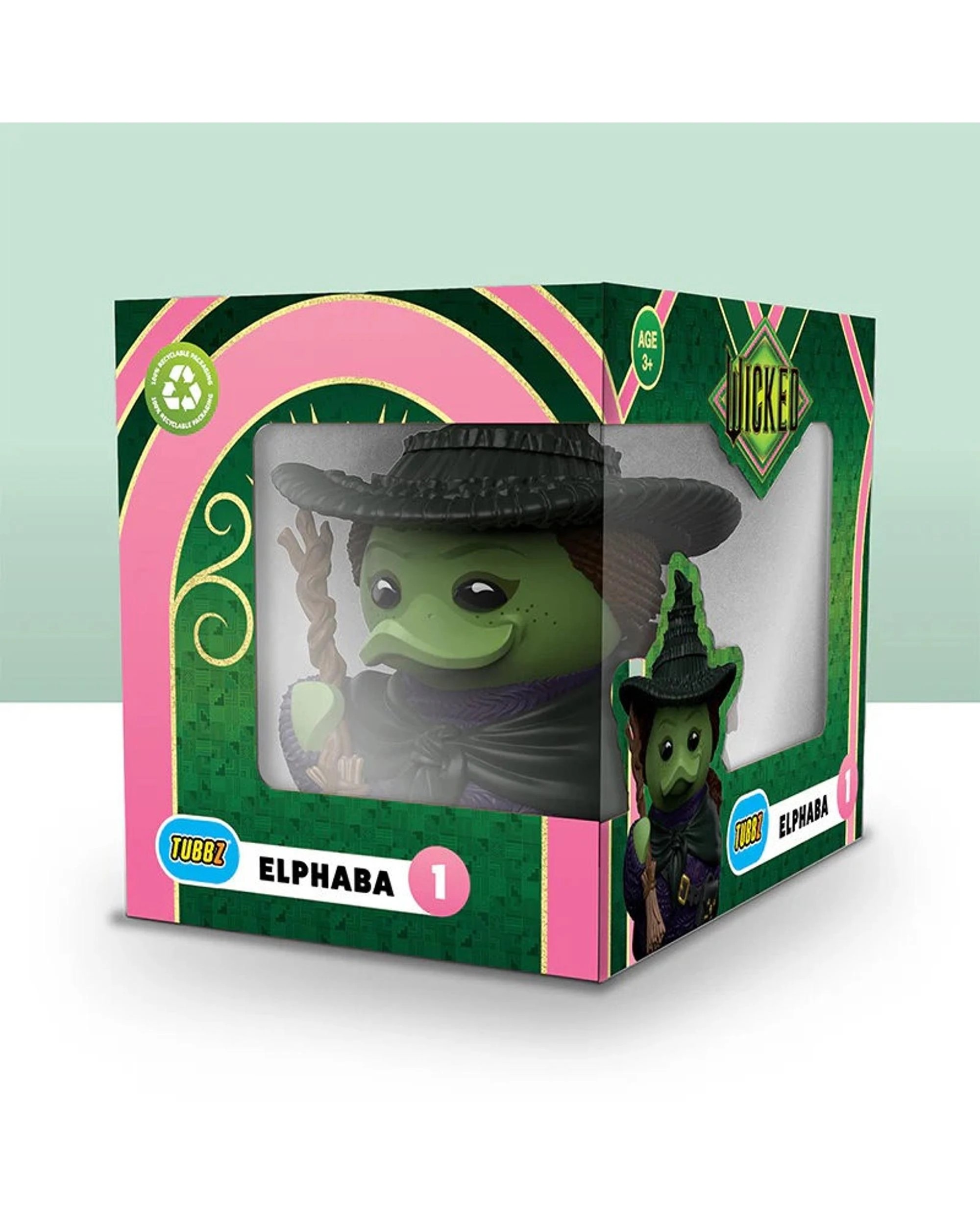7 TUBBZ Wicked Elphaba Thropp Boxed Edition Cosplaying Duck Figure, 7 of 7