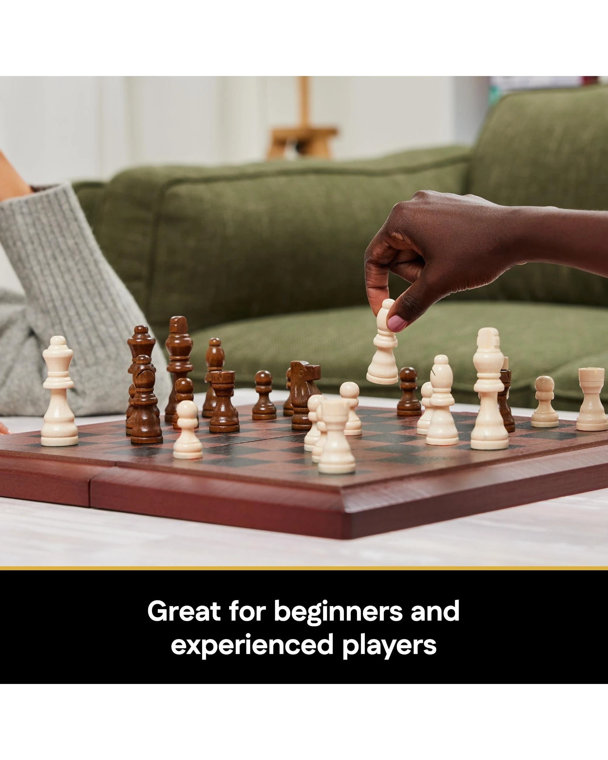 3 Cardinal Classics Chess Checkers and Backgammon Set, 3 of 8