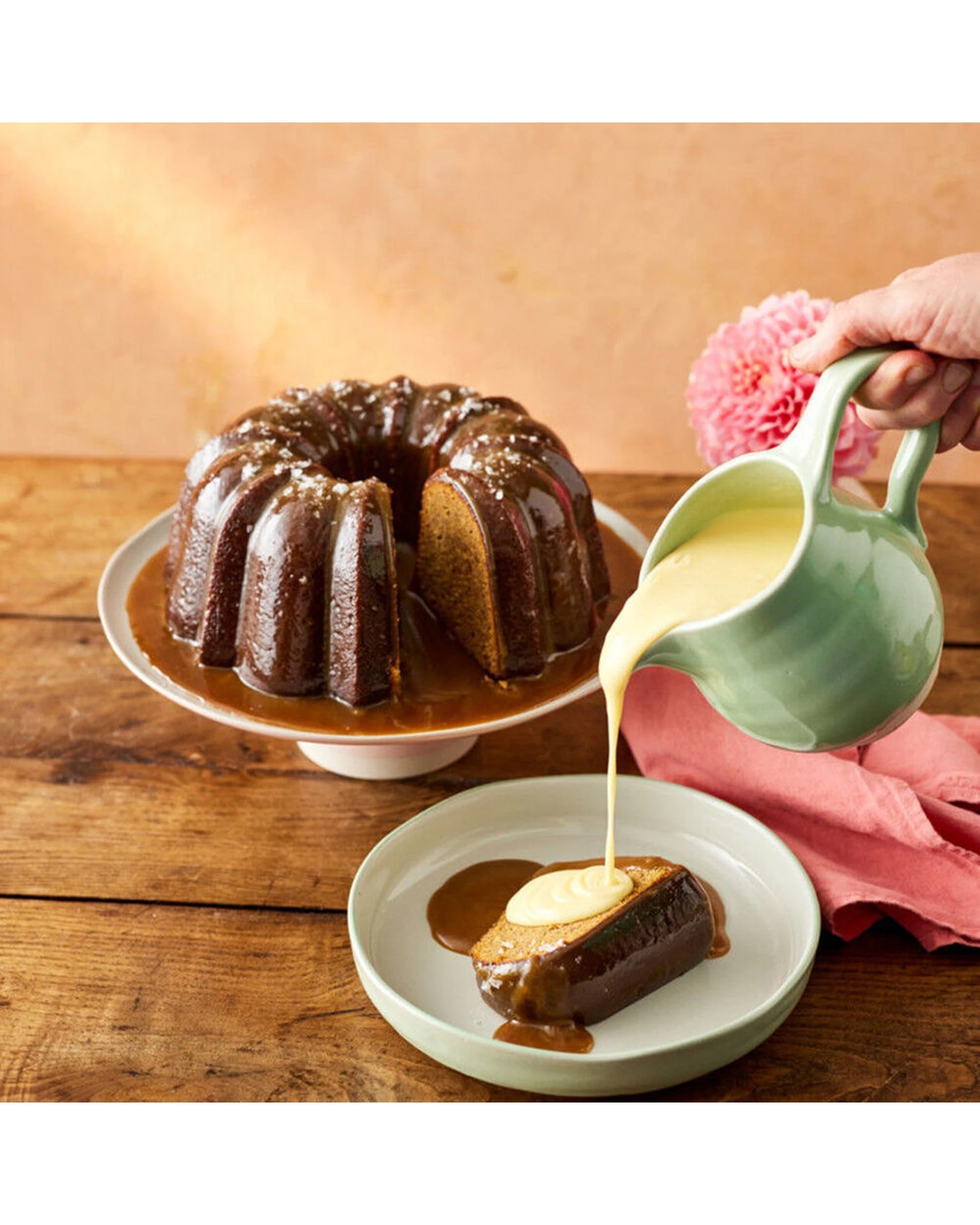 5 Jamie Oliver 2PK Stoneware Big Love Showstopper Cake Stand 31x10cm - Pink, 5 of 6