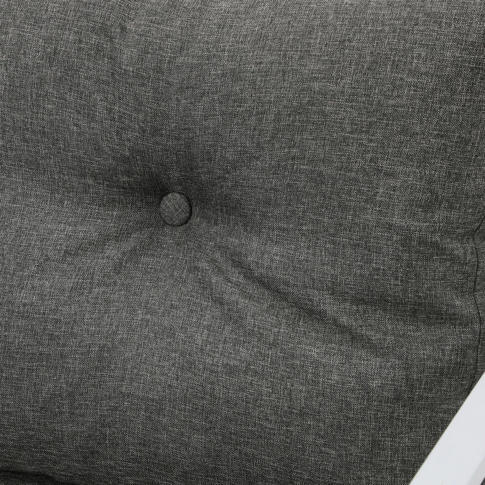 9 Livsip Outdoor Dining Set Rattan Chair Marble-style Table Garden Patio Furniture - Multi, 9 of 9