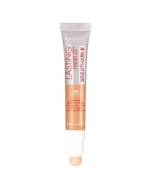 Rimmel Lasting Finish Breathable Concealer 400 Medium Dark Lightweight