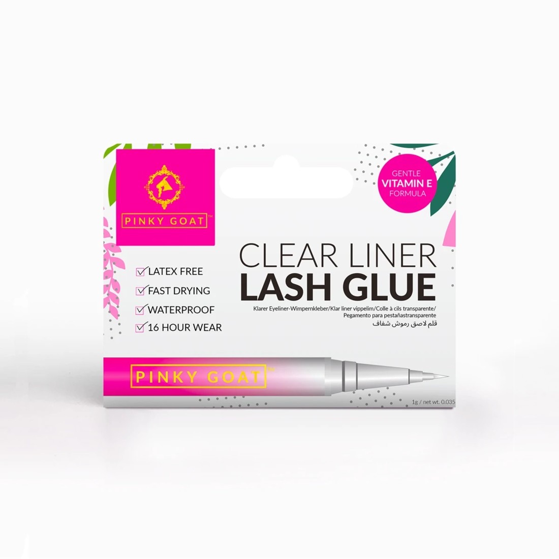 1 Pinky Goat Liner Lash Glue - Clear, 1 of 2