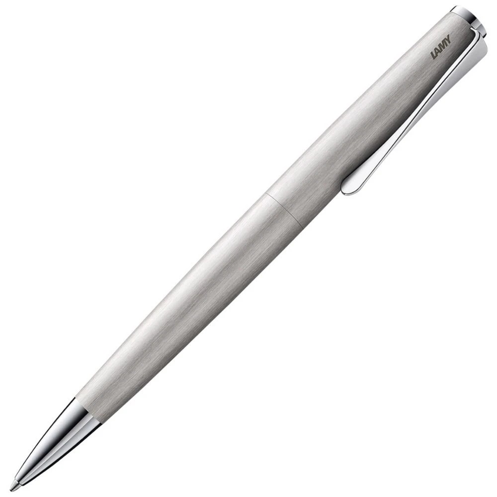 1 Lamy Studio Ballpoint Pen 1mm Brushed Stainless Steel, 1 of 2