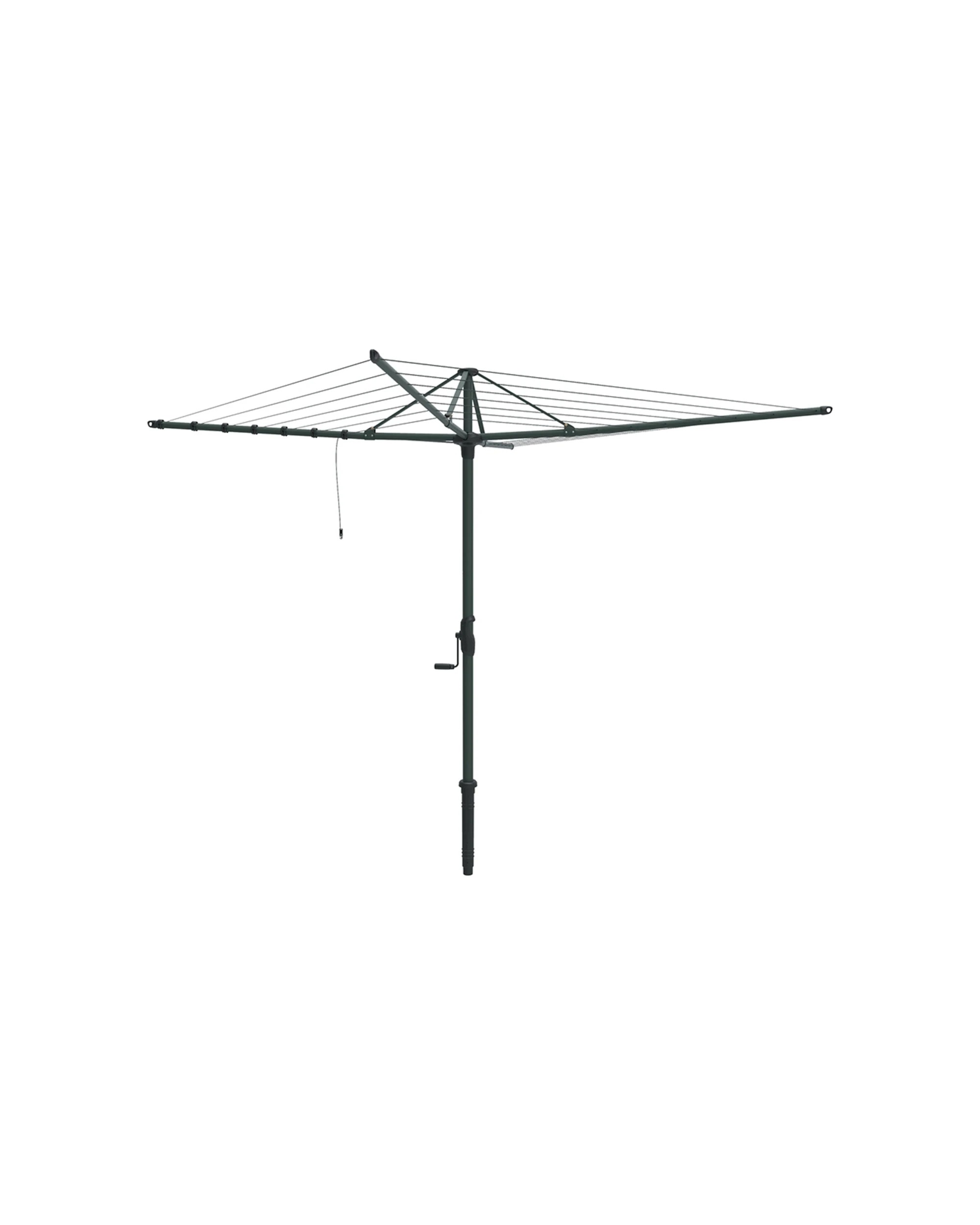 1 Hills 7 Line Rotary Galv Steel Clothesline Outdoor 48m Drying Space Monument
 - Natural, 1 of 5