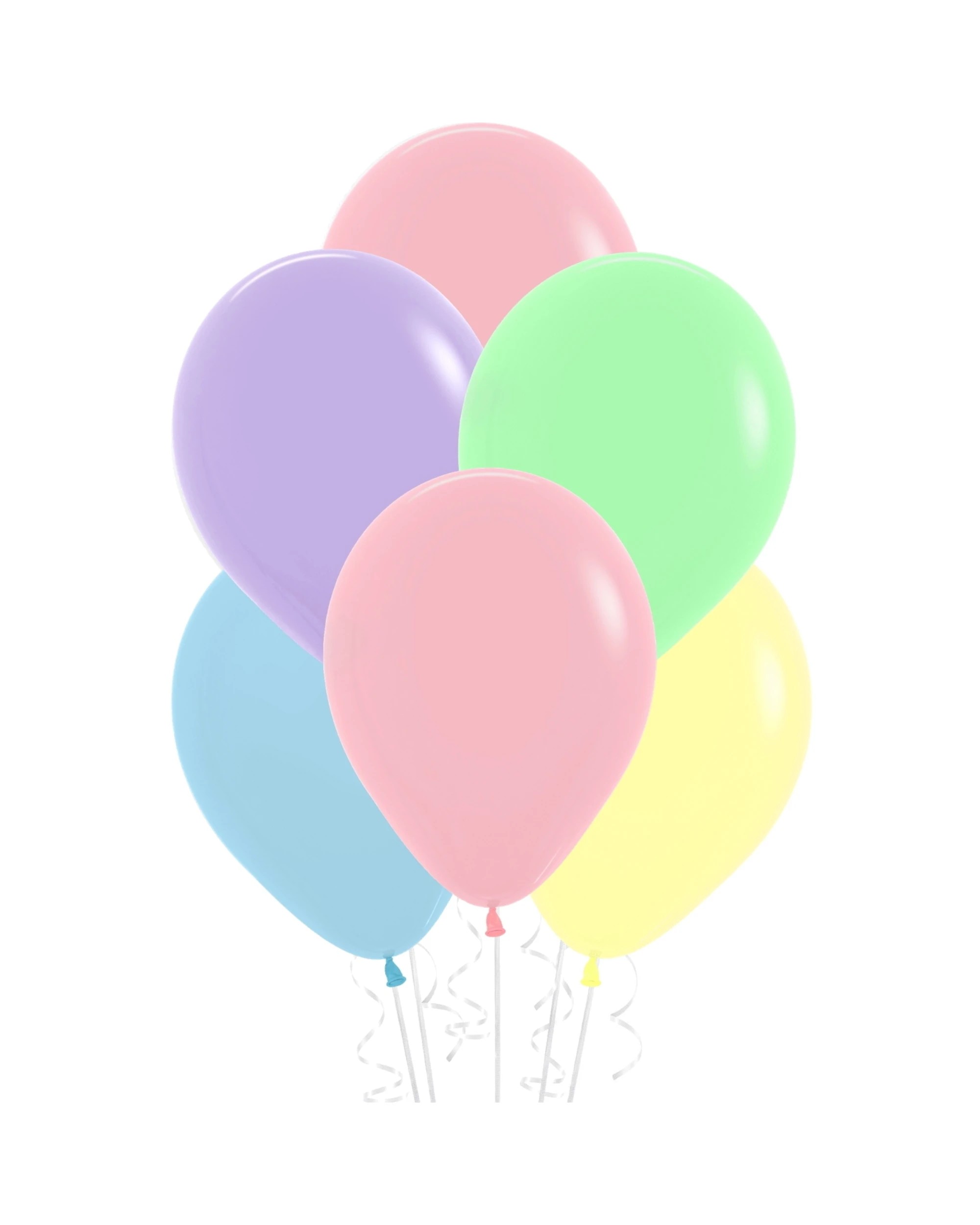 1 Sempertex Sempertex Pastel Matte Balloons 30cm Pack of 25 - Pastel Assorted, 1 of 2