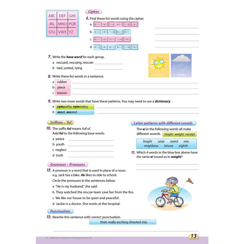 4 Spelling Conventions Book 5, 4 of 4