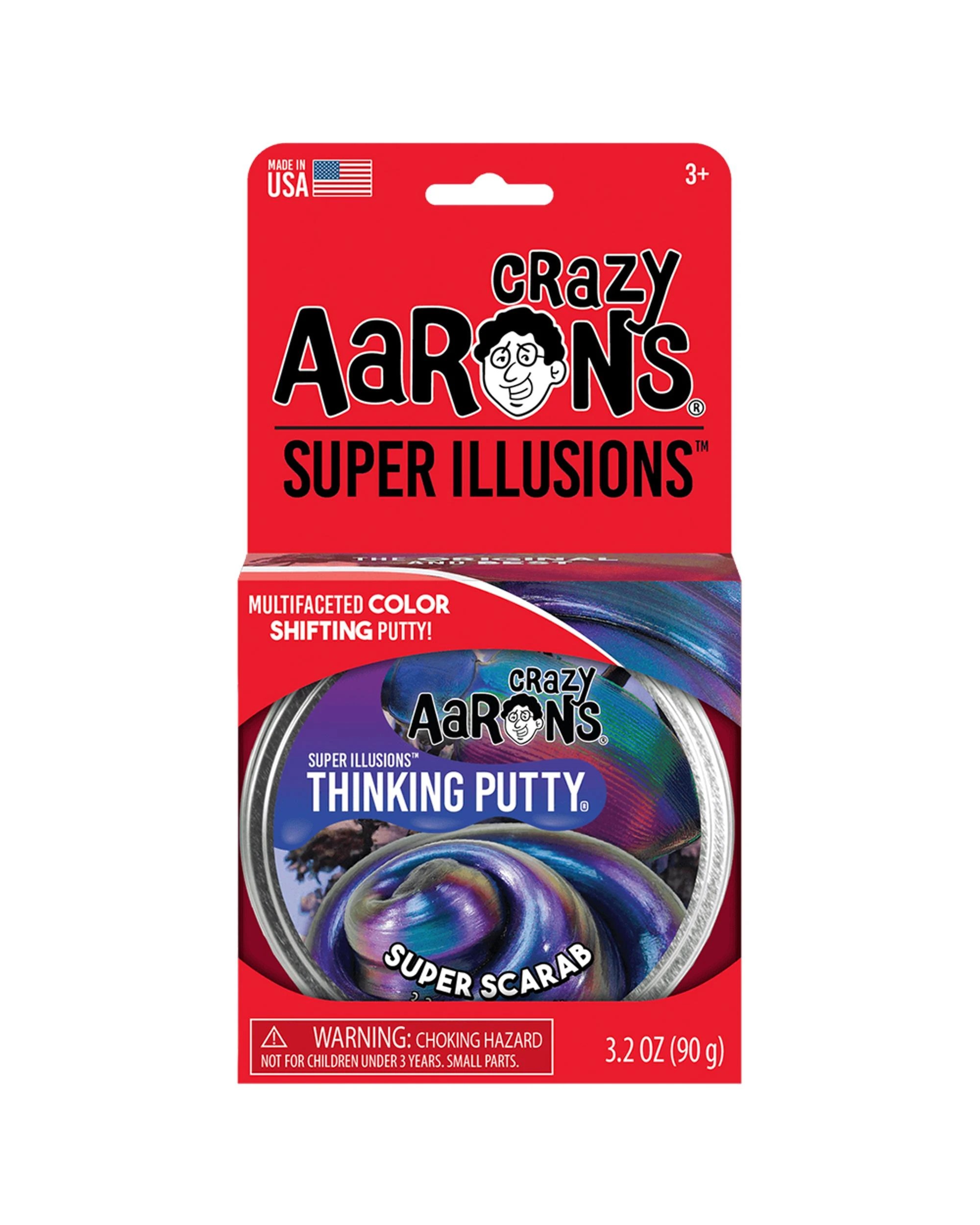 3 Crazy Aarons Super Scarab Thinking Putty, 3 of 4
