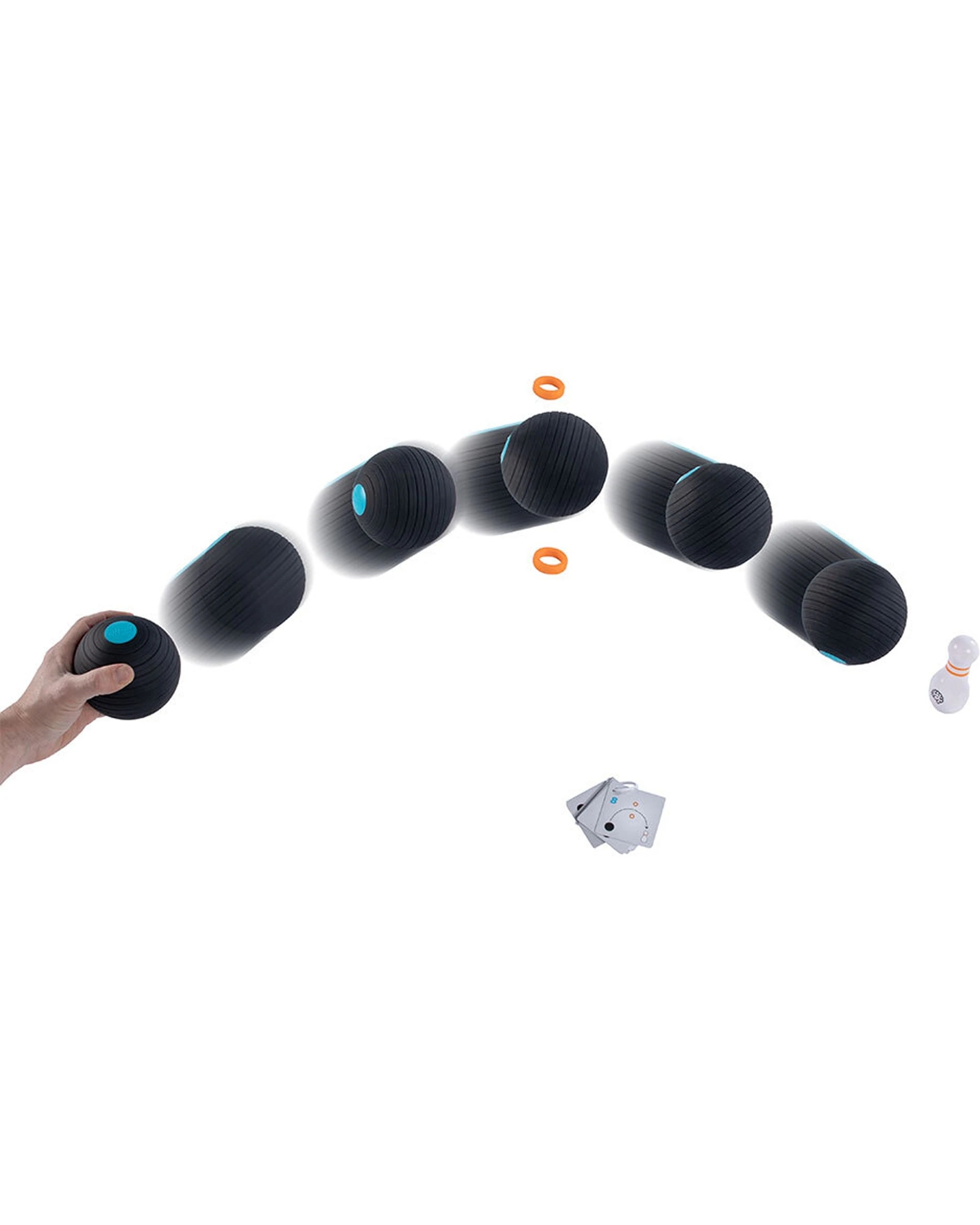 4 Fat Brain Toy Co. Curve Bowl Kids Game Rolling Weighted Ball Obstacles Pin - Multi, 4 of 8