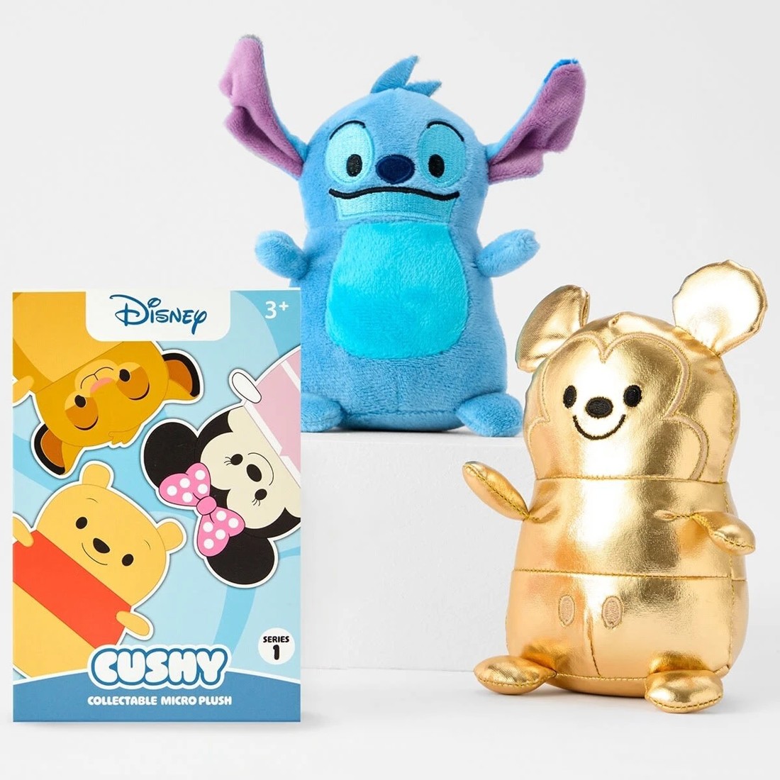 4 Disney Cushy Collectable Blind Box Micro Plush Toy - Assorted, 4 of 4