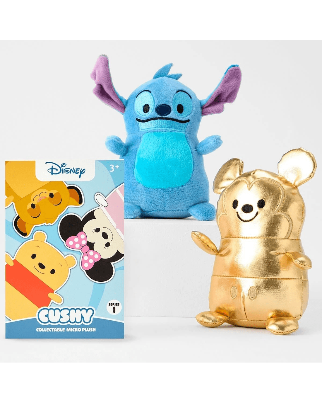 4 Disney Cushy Collectable Blind Box Micro Plush Toy - Assorted, 4 of 4