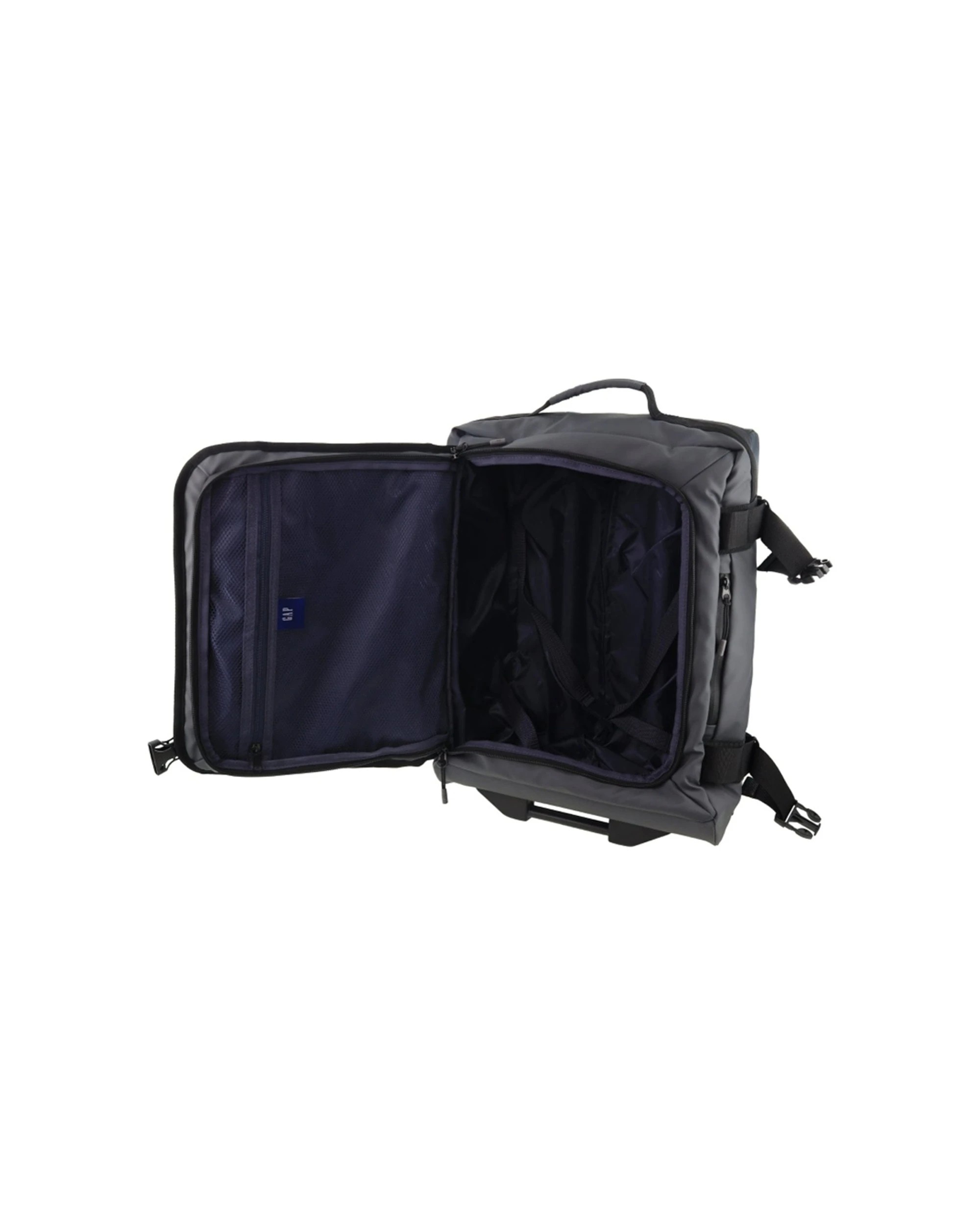 6 GAP Travel Medium Soft Shell Suitcase Lockable Trolley Luggage 62cm - Charcoal, 6 of 6