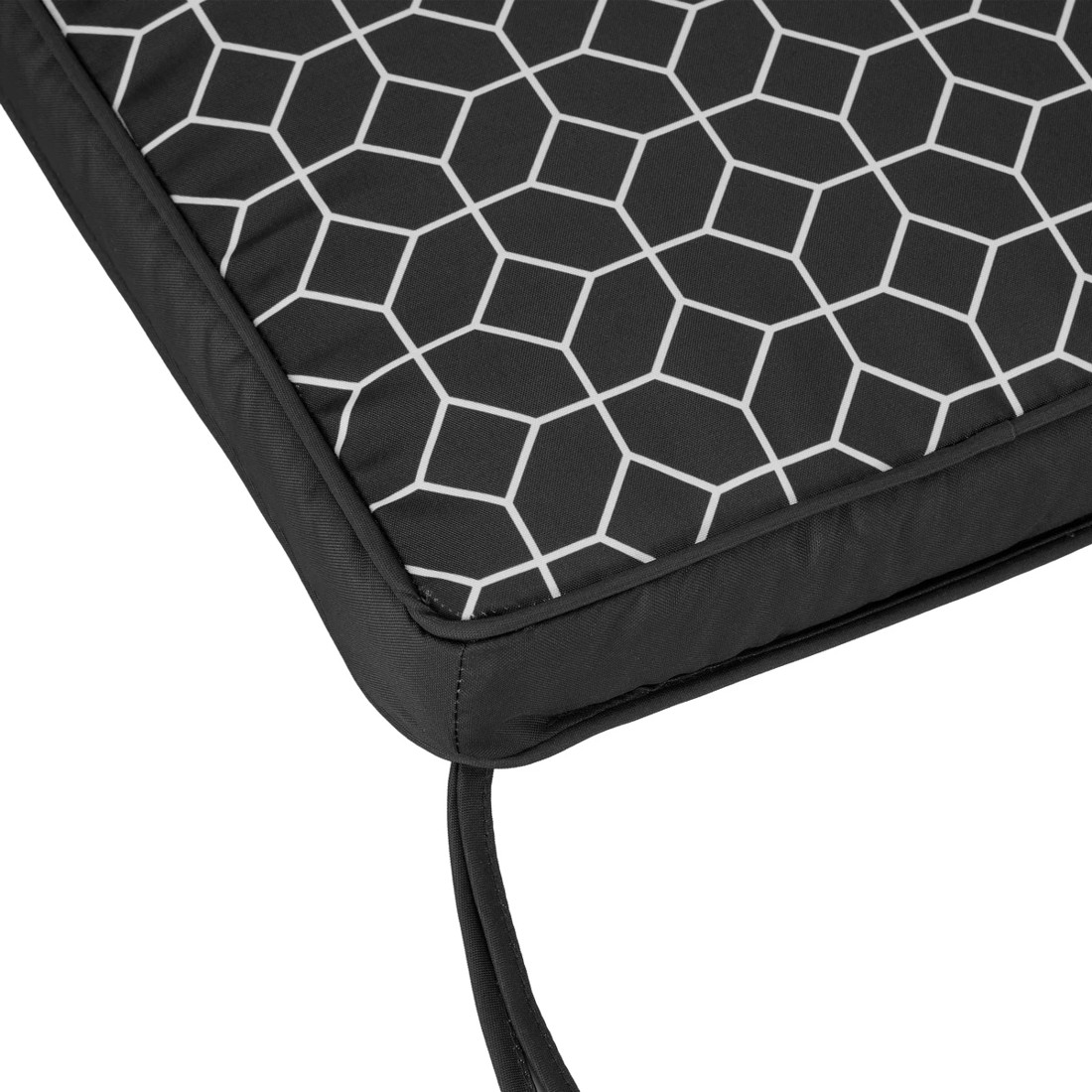 4 40cm Outdoor Geometric Chair Pad, 4 of 5
