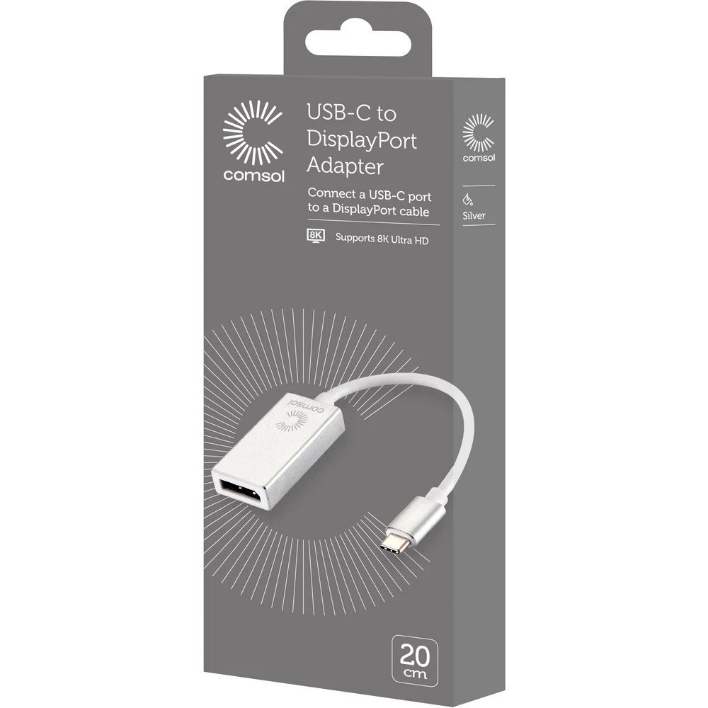3 Comsol USB-C to DisplayPort 8K Adapter, 3 of 3