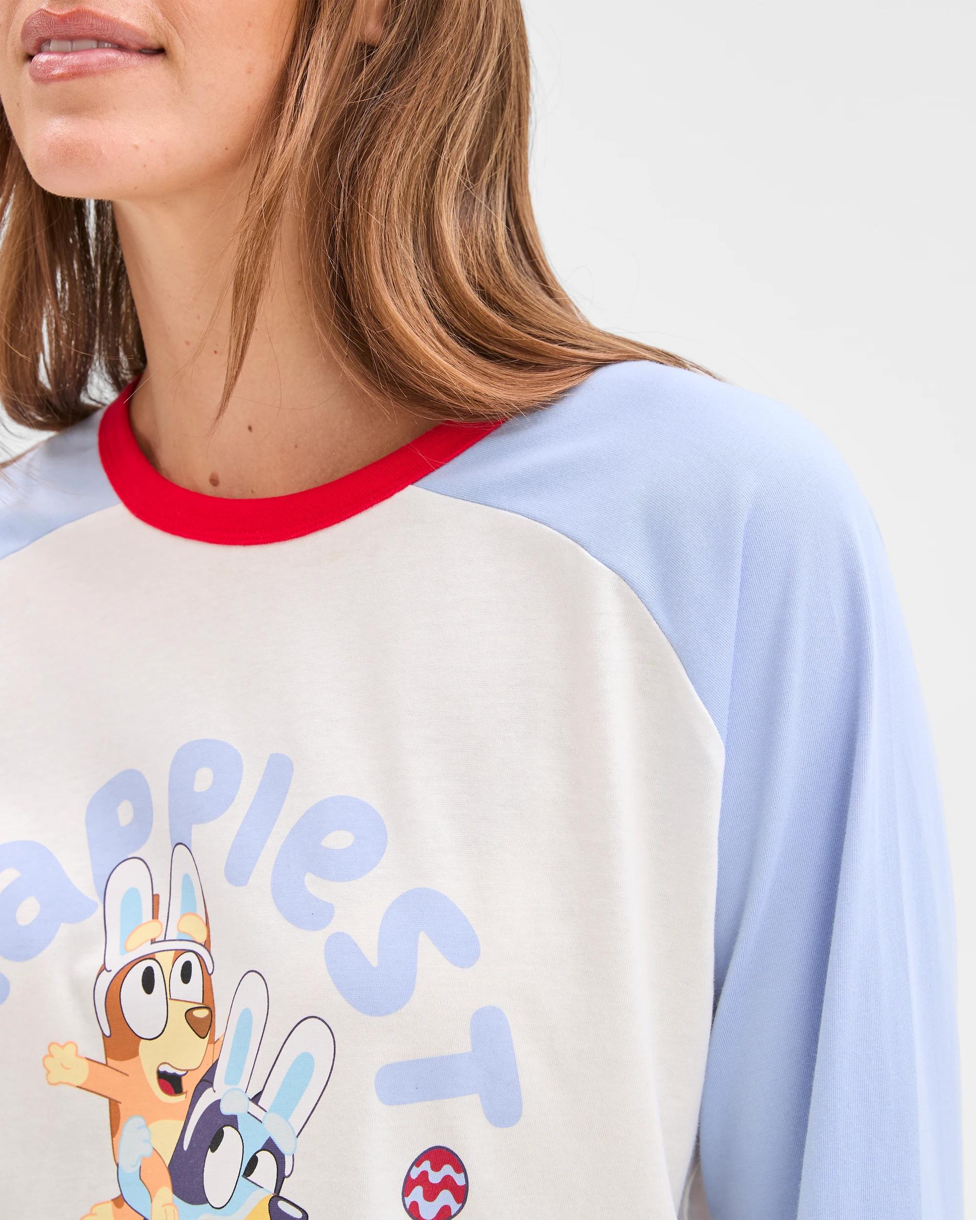 5 Family Matching Australian Cotton Easter Womens Pyjama Set - Bluey BLUEY, 5 of 8