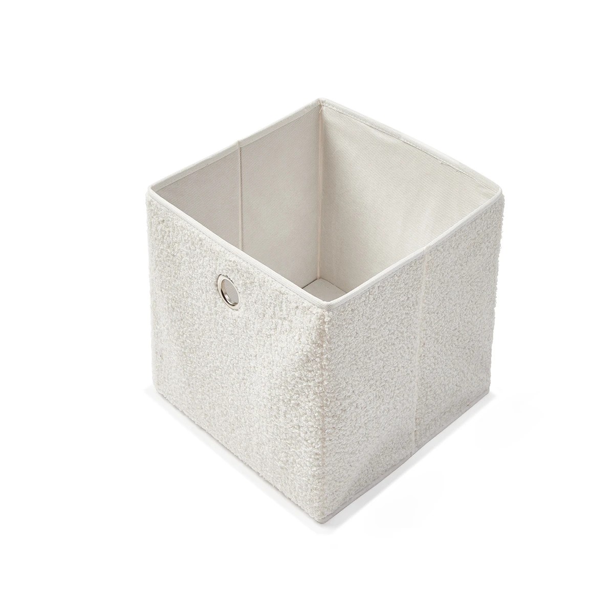 4 Collapsible Storage Cube - Boucle, 4 of 7