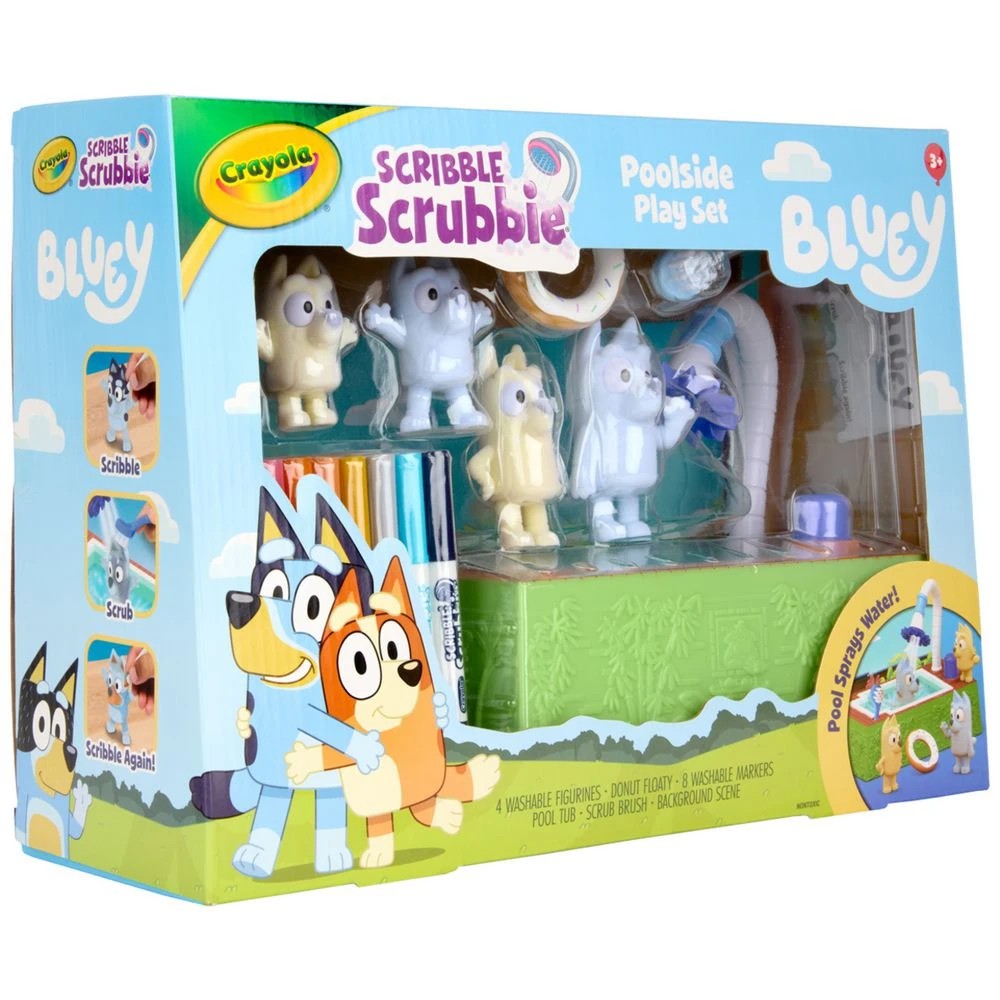 7 Crayola Scribble Scrubbie Bluey Set, 7 of 7