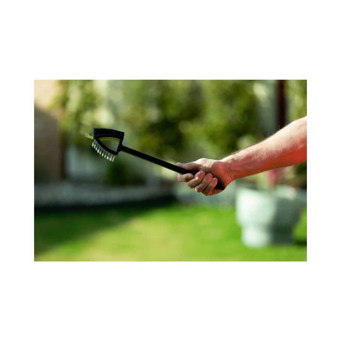 5 Hacienda Stainless Steel BBQ Brush and Scraper Blade, 5 of 7