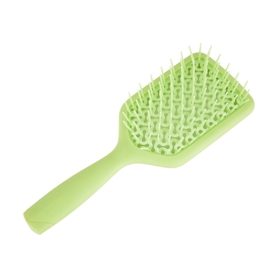 1 OXX Haircare Paddle Hair Brush - Lime, 1 of 4