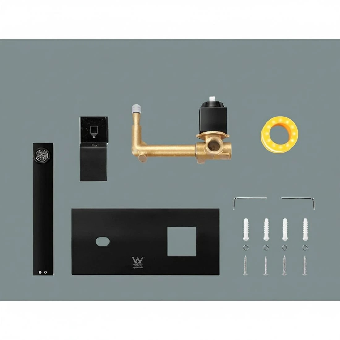 4 Cefito Bathroom Basin Mixer Tap Separate Faucet Vanity Laundry - Black, 4 of 4