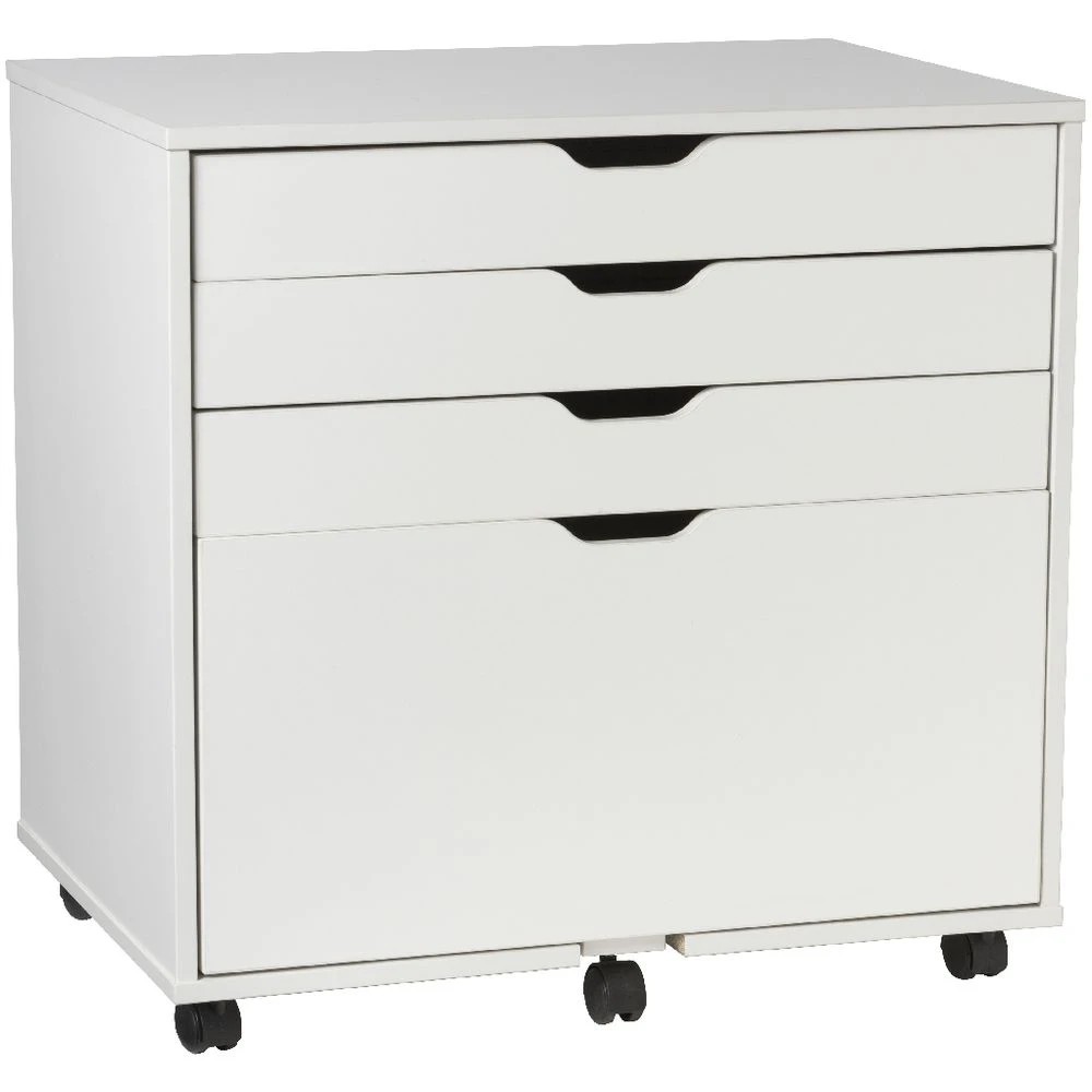 2 Matrix 4 Drawer Multi-function Filing Pedestal Cabinets Pedestals, 2 of 10