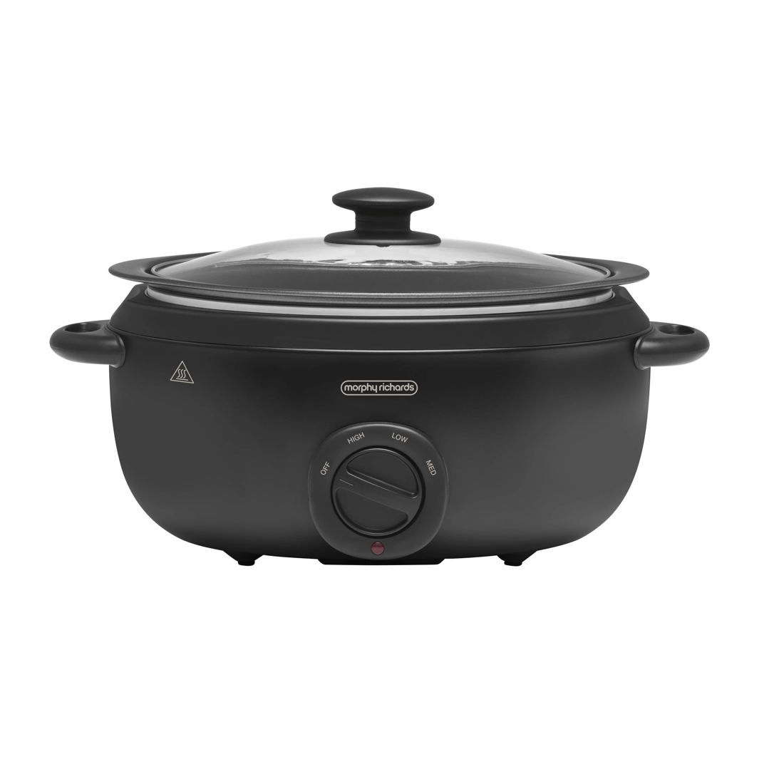 1 Morphy Richards 6.5L Slow Cooker Matte Black, 1 of 5