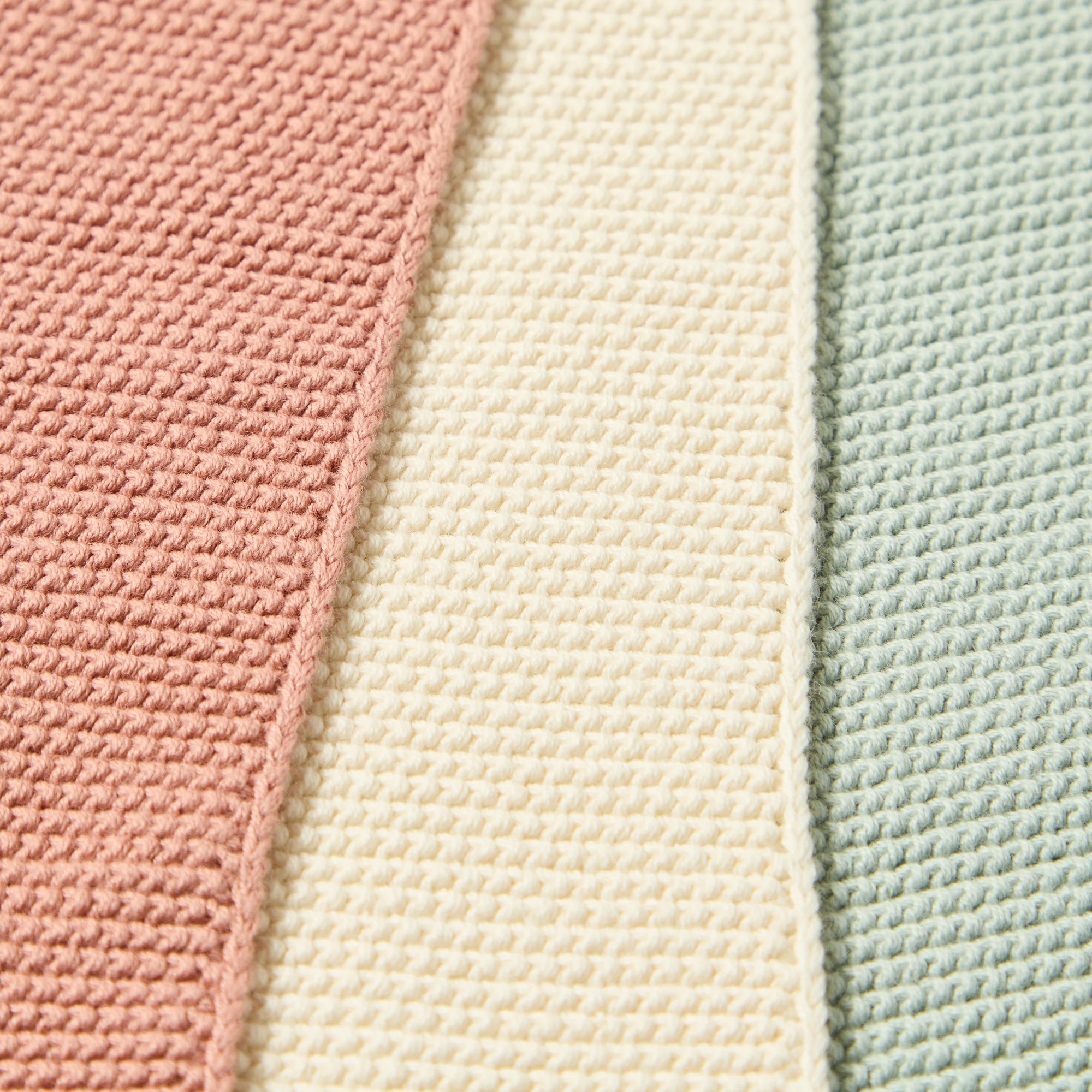 2 Pack of 3 Knitted Dish Cloths, 2 of 5