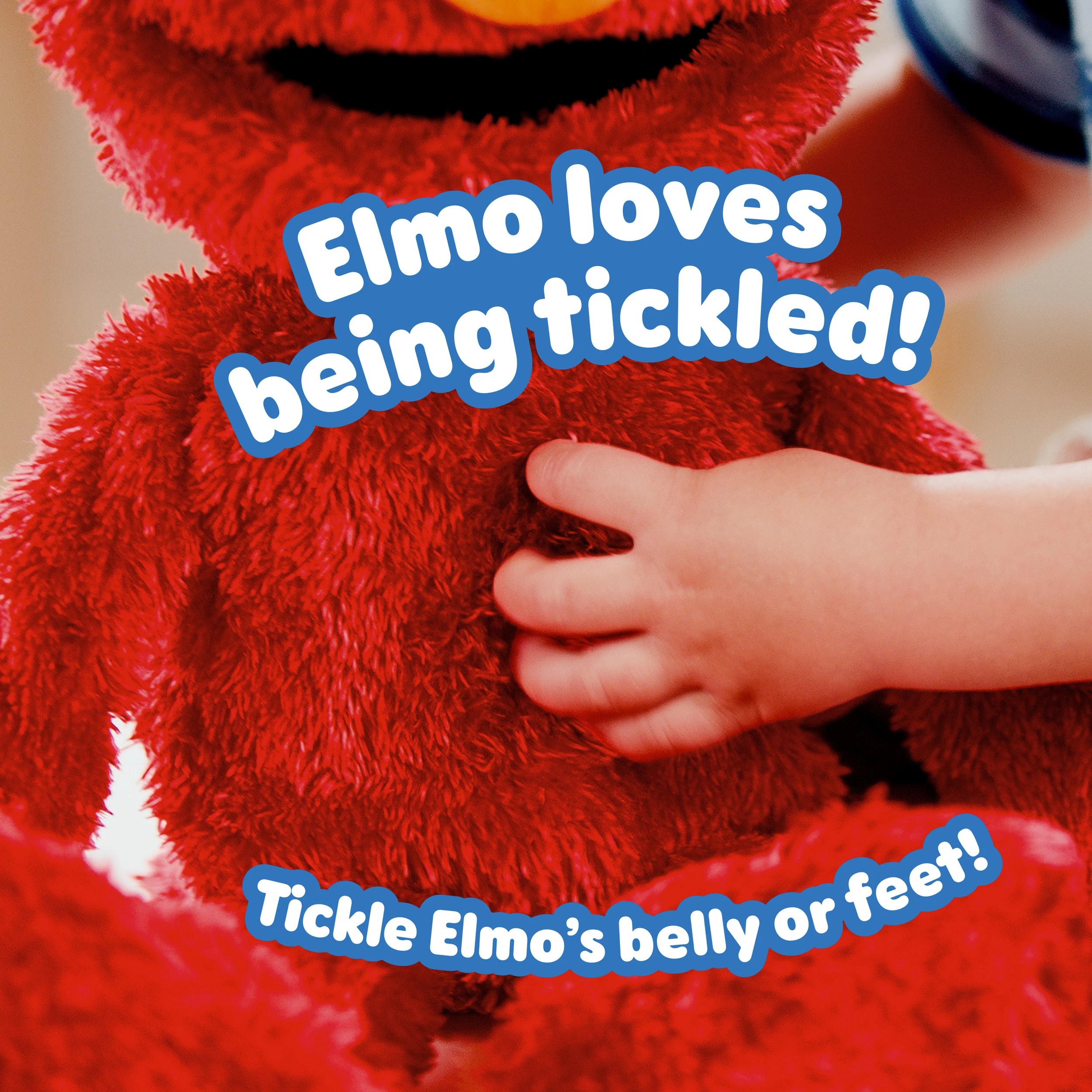 5 Sesame Street Tickle Me Elmo Giggle Max Plush Toy, 5 of 9