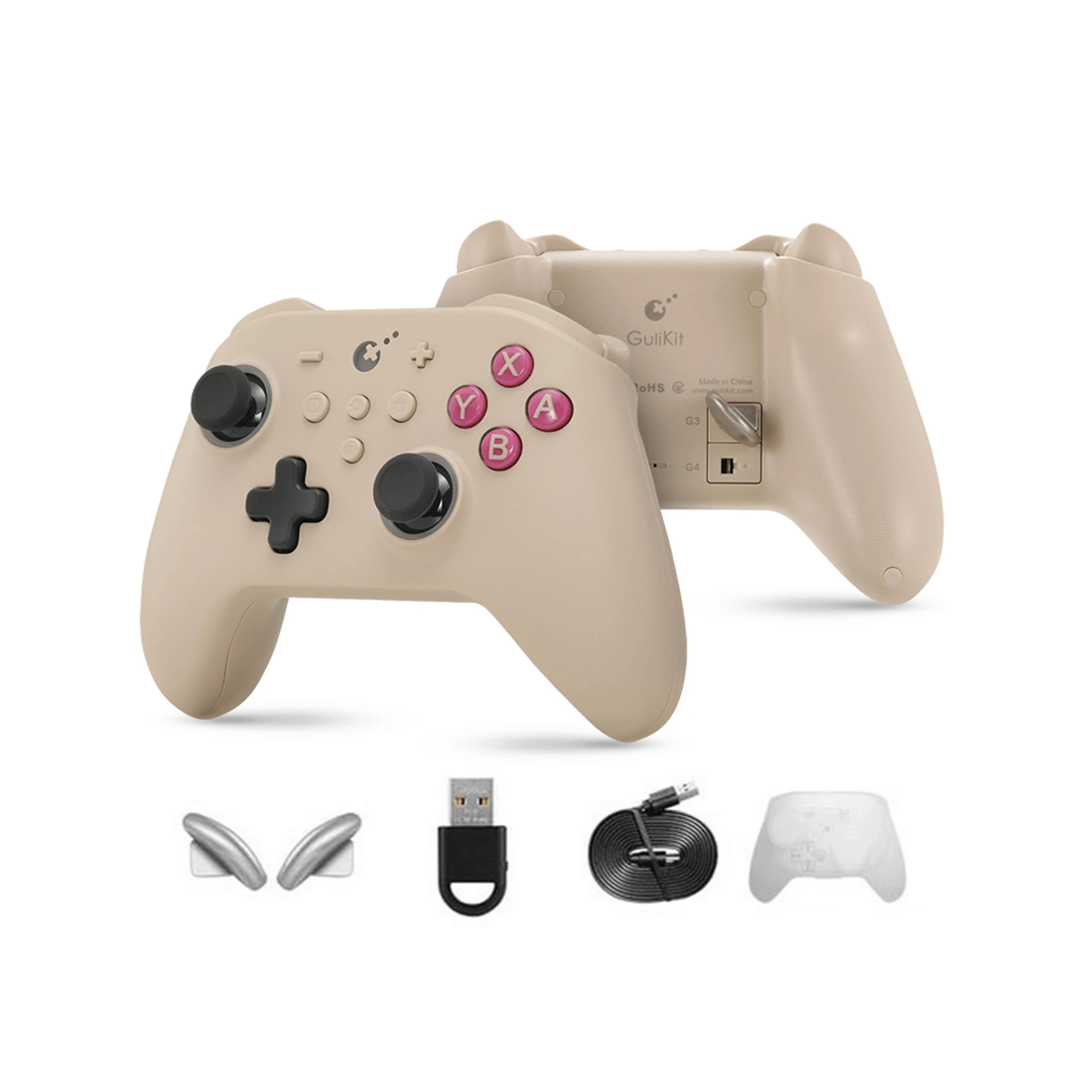 3 Guli Tech GuliKit KK3 Pro Wireless Controller - Retro - Black, 3 of 5