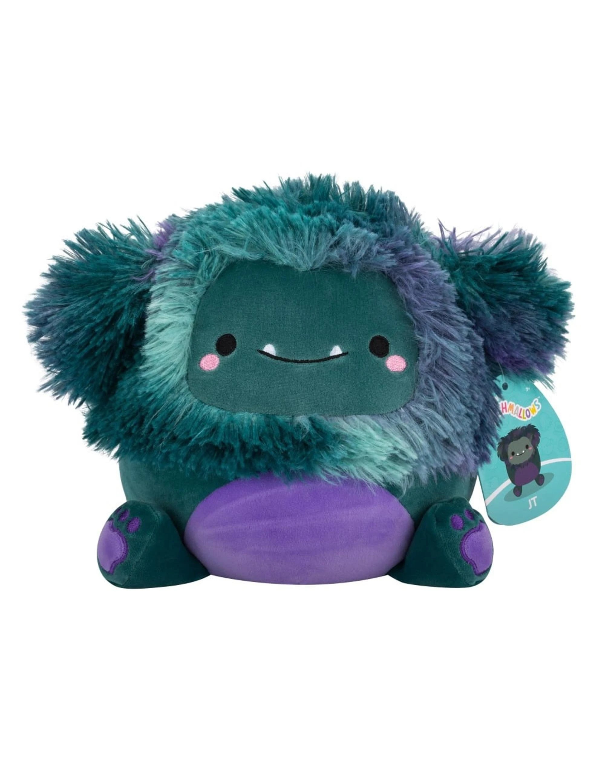 1 Squishmallows JT the Bigfoot 7.5 inch Plush - Multi, 1 of 4