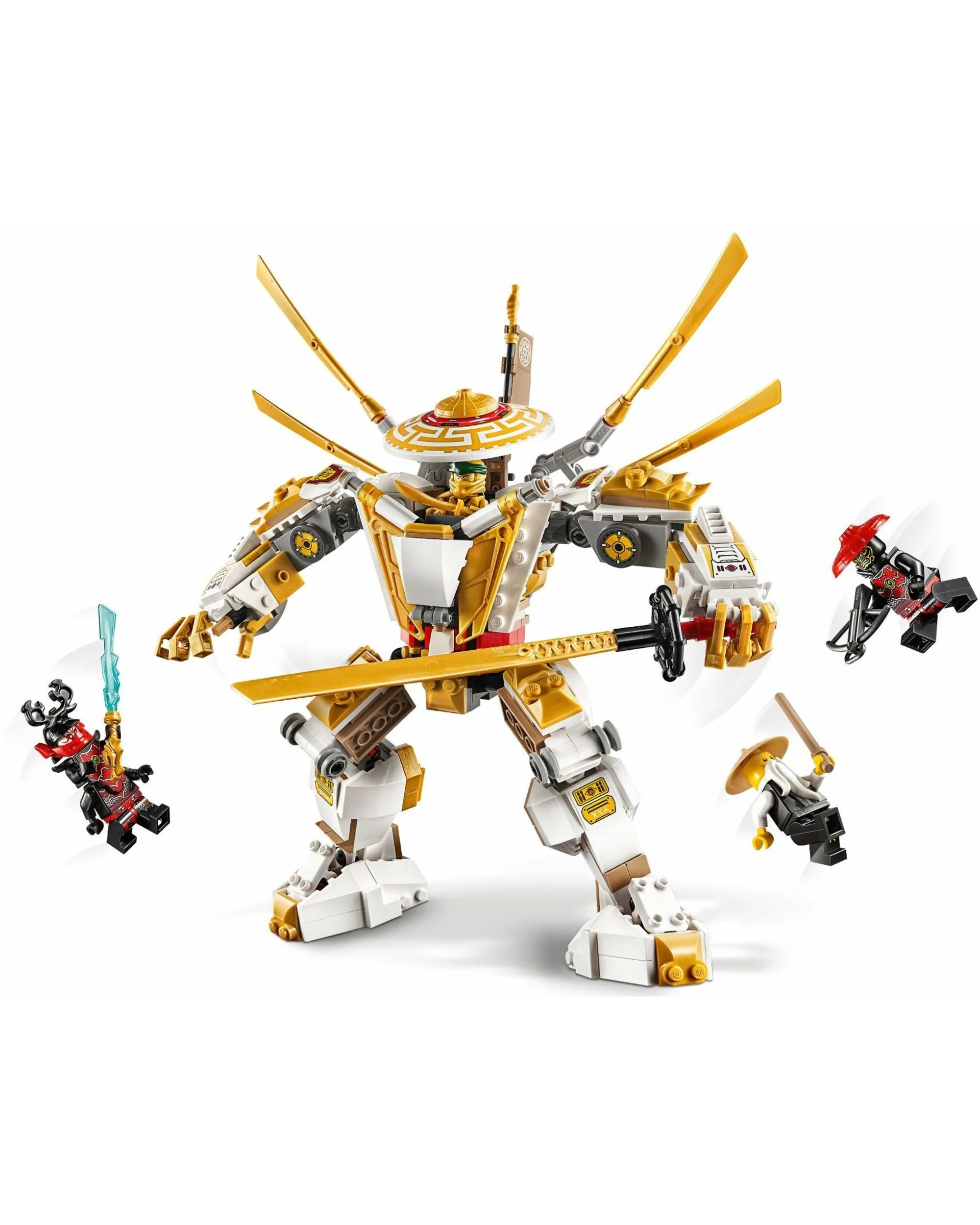 2 LEGO 71702 Golden Mech: Ninja Action Figure Playset, 2 of 5