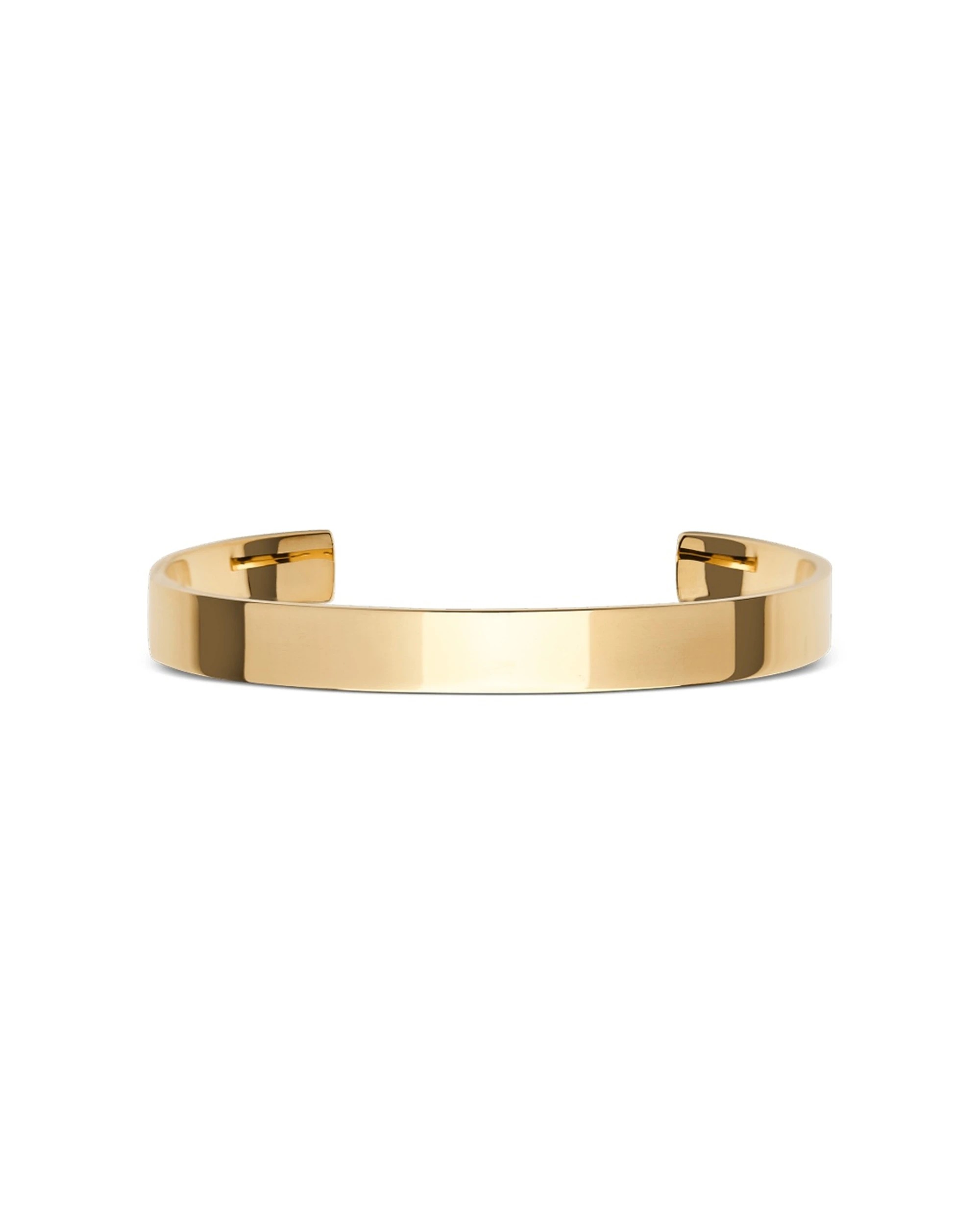 1 Daniel Wellington Line Cuff Polished Gold Bracelet Large Jewellery - Gold, 1 of 4