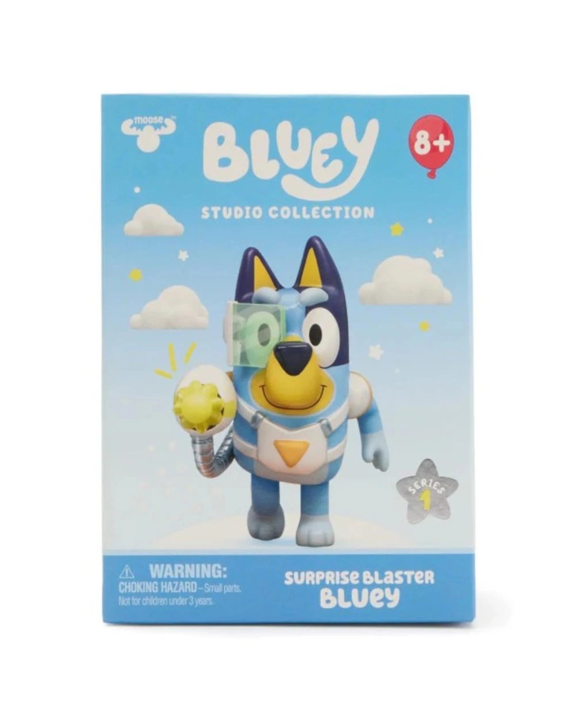 1 Bluey Studio Collection Series 1 Surprise Blaster Bluey, 1 of 5