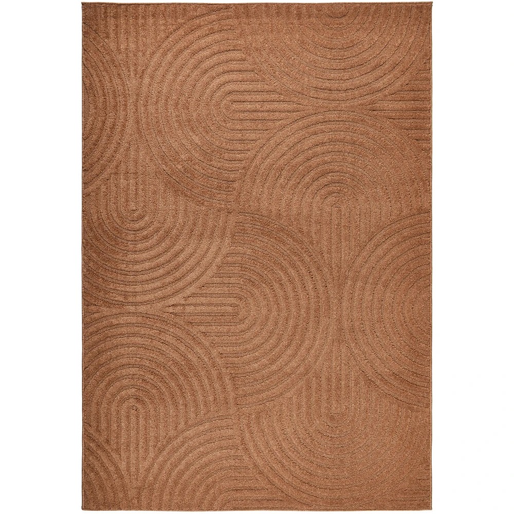 2 Common Ground Rugs Sanctuary Zina 330x240cm - Extra Large Power Loomed Floor Rug - Brown, 2 of 7