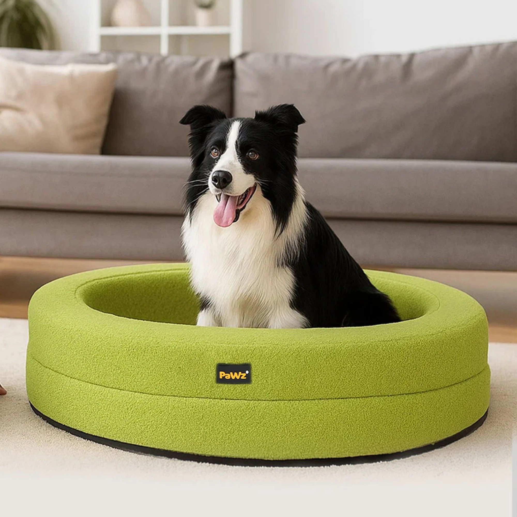 8 Pawz Pet Orthopedic Calming Bed  XL - Green, 8 of 9