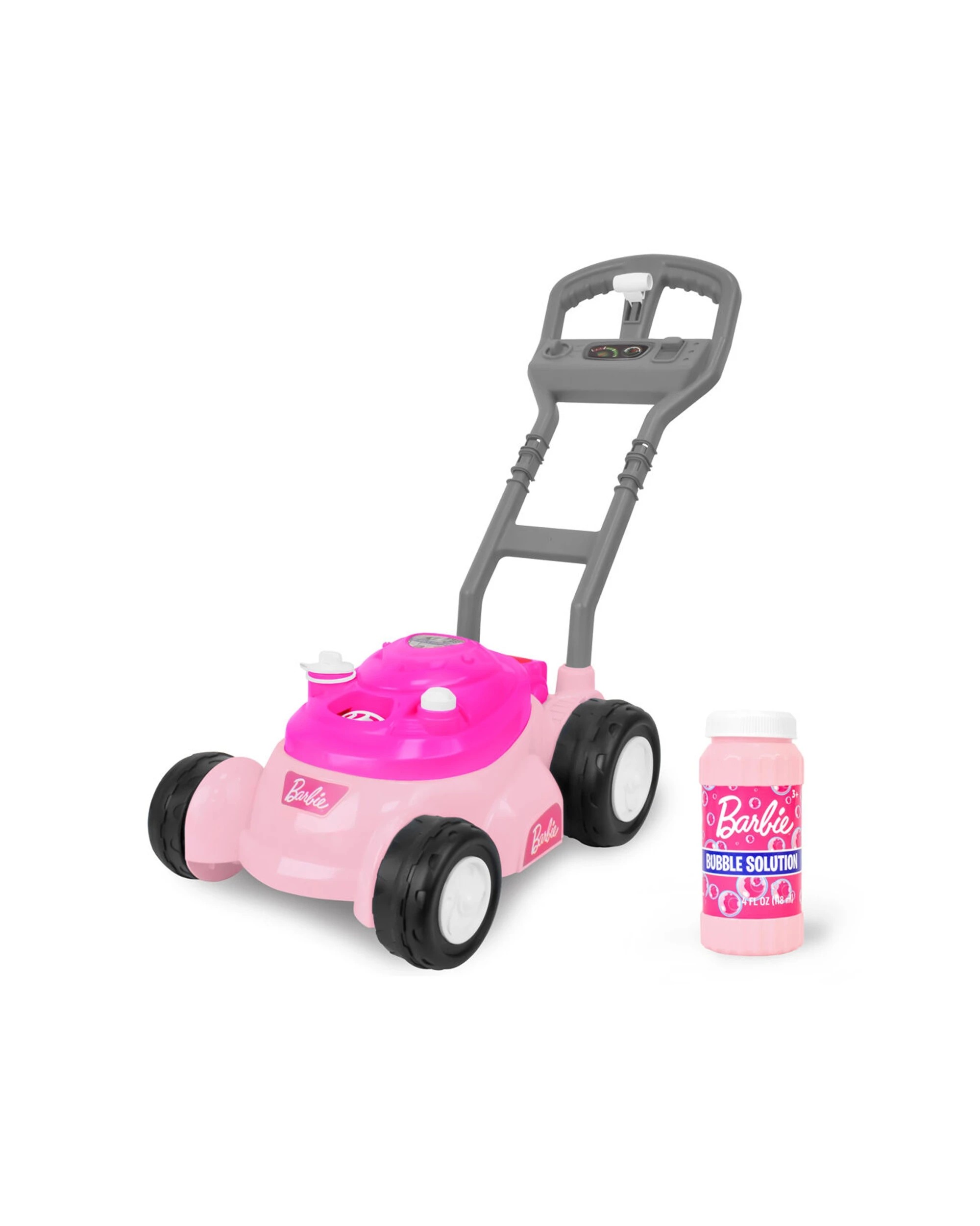1 Barbie Bubble N Go Lawn Mower Automatic Bubbles Kids Outdoor Toy - Pink, 1 of 7