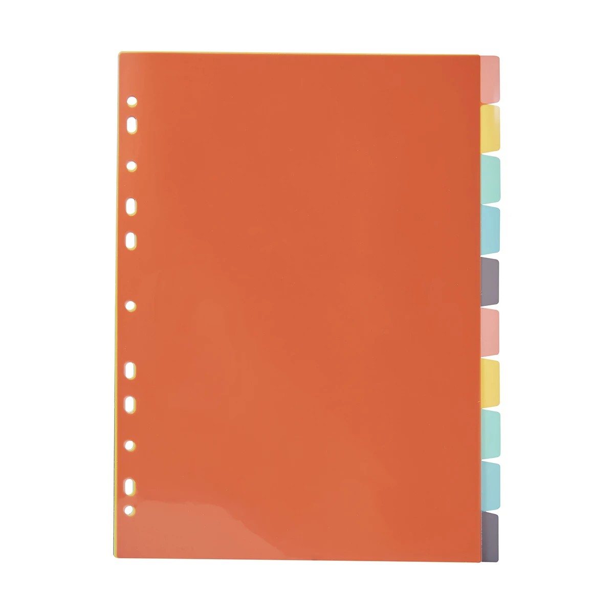 1 10 Tab Plastic Dividers, 1 of 6