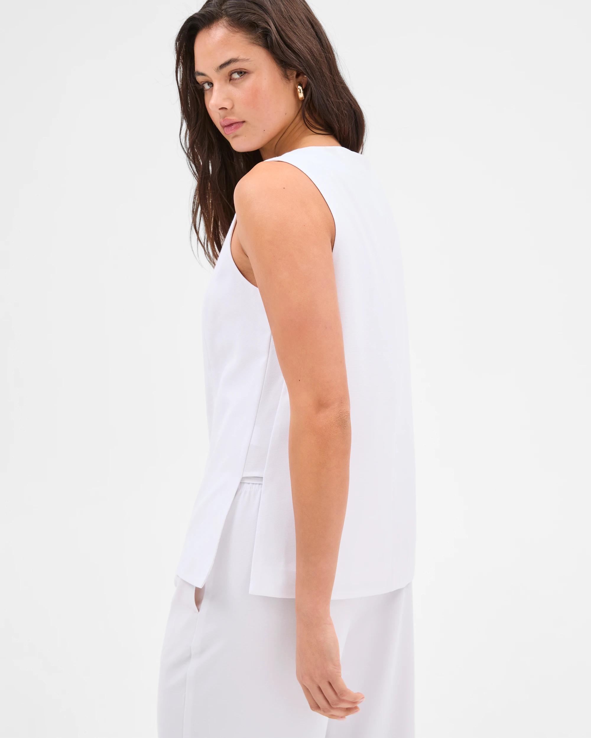 3 Tie Side Waistcoat - Lily Loves LILY WHITE, 3 of 6