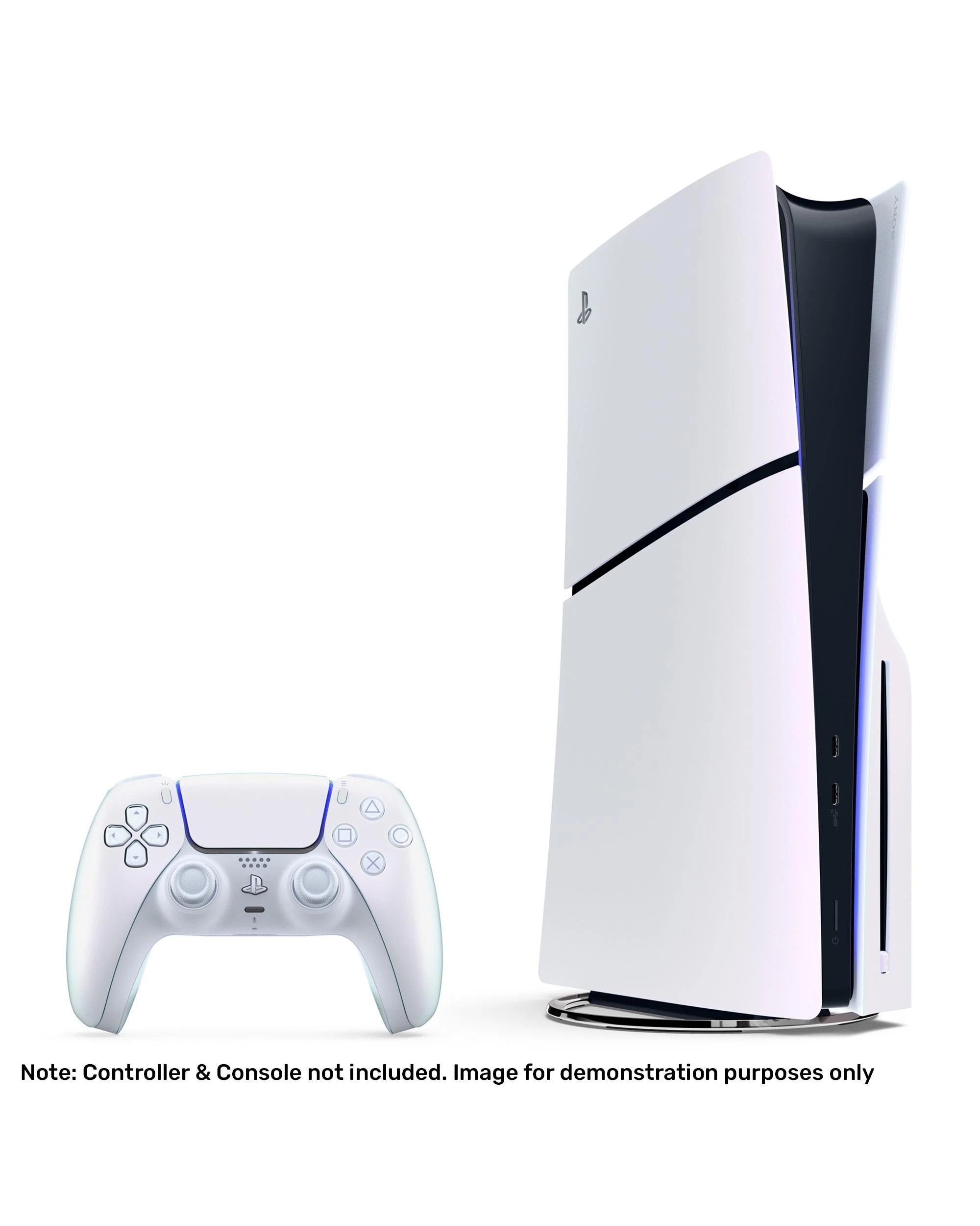 2 PlayStation 5 Console Covers - Slim - Chroma Pearl, 2 of 4