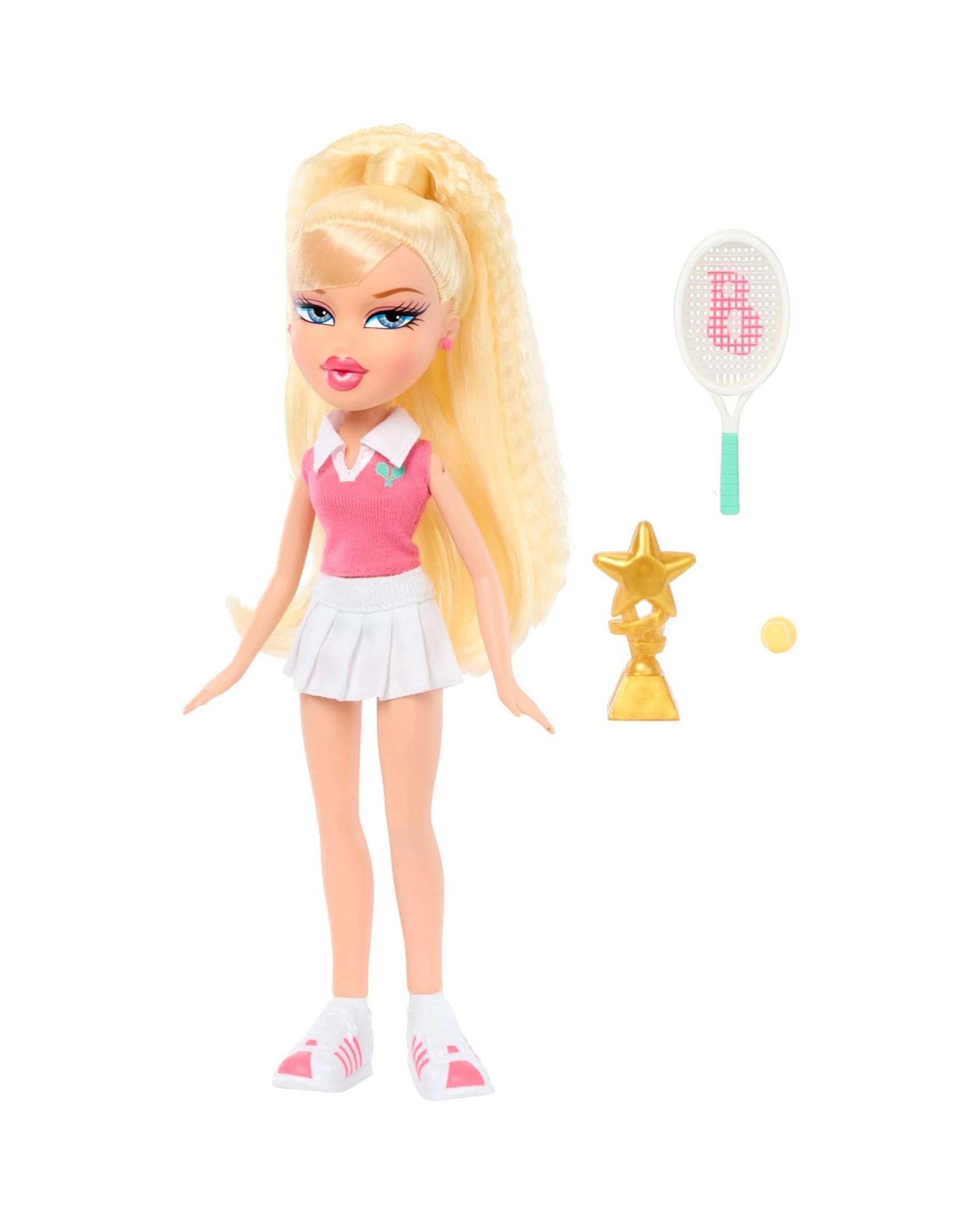 2 Bratz Play Sportz Cloe Tennis Ace Doll, 2 of 7