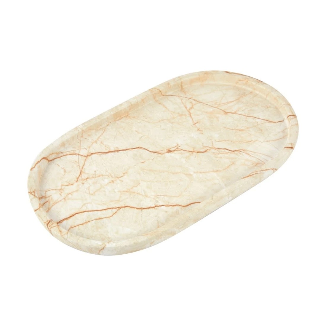 1 Oval Ceramic Decor Tray, 1 of 6