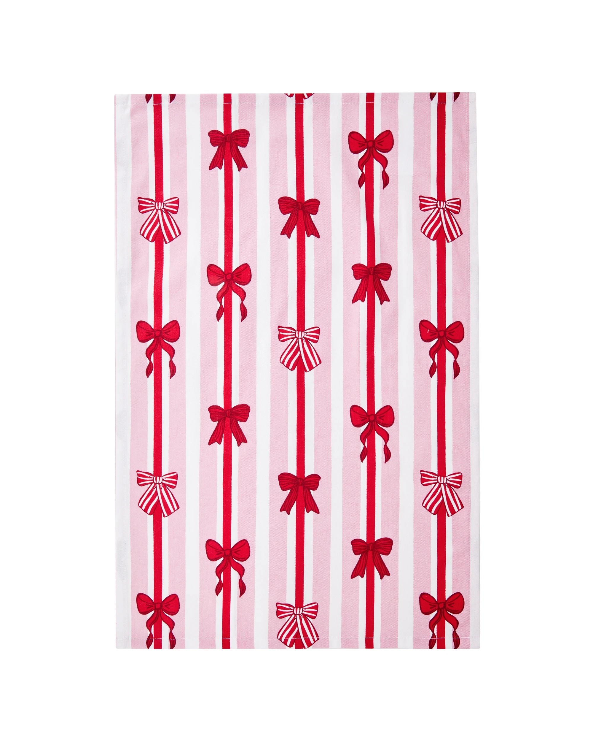 3 3 Pack Bow Tea Towels, 3 of 6