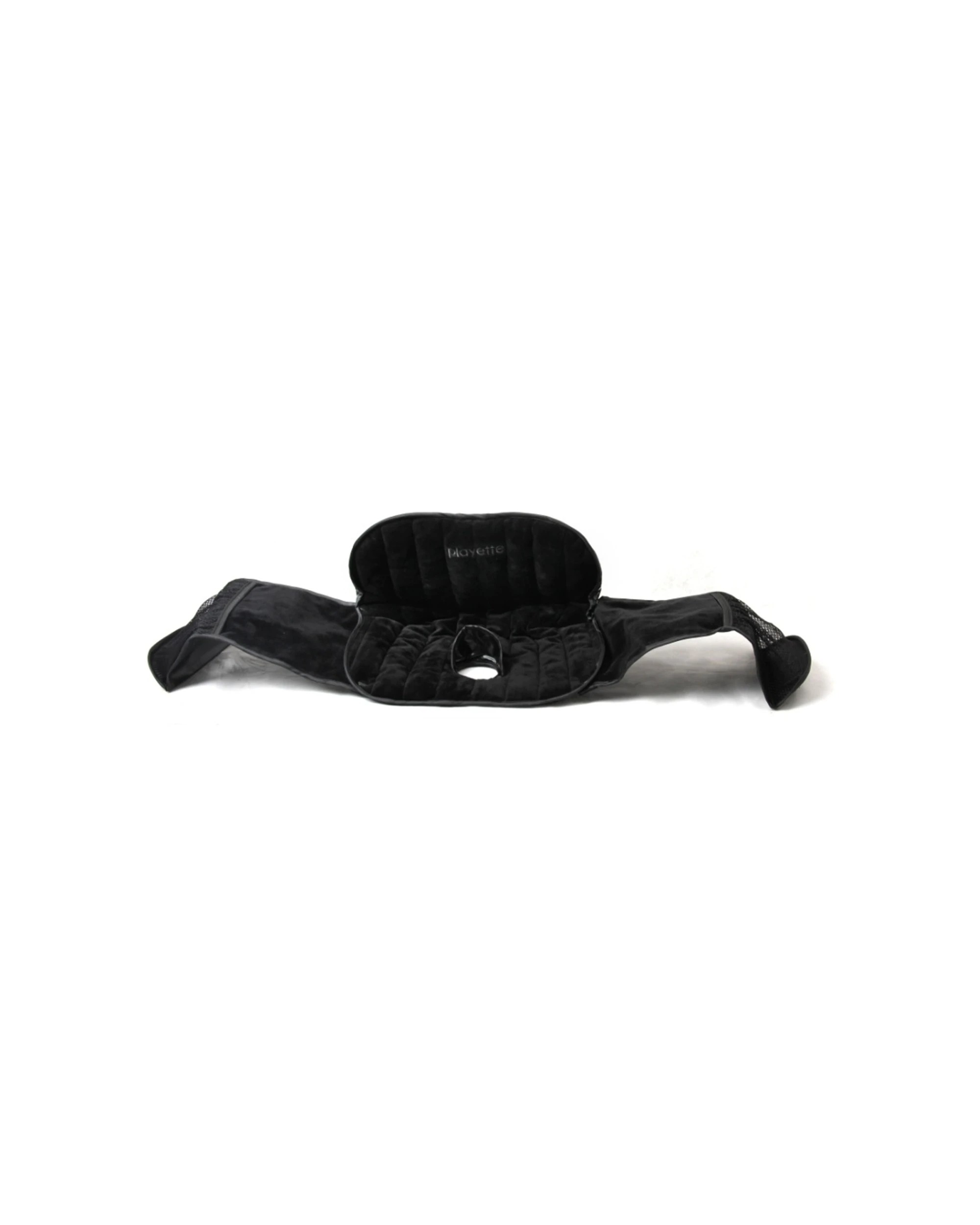 1 Playette Wee Guard Waterproof Seat Saver With Detachable Mesh Pockets - Black, 1 of 2