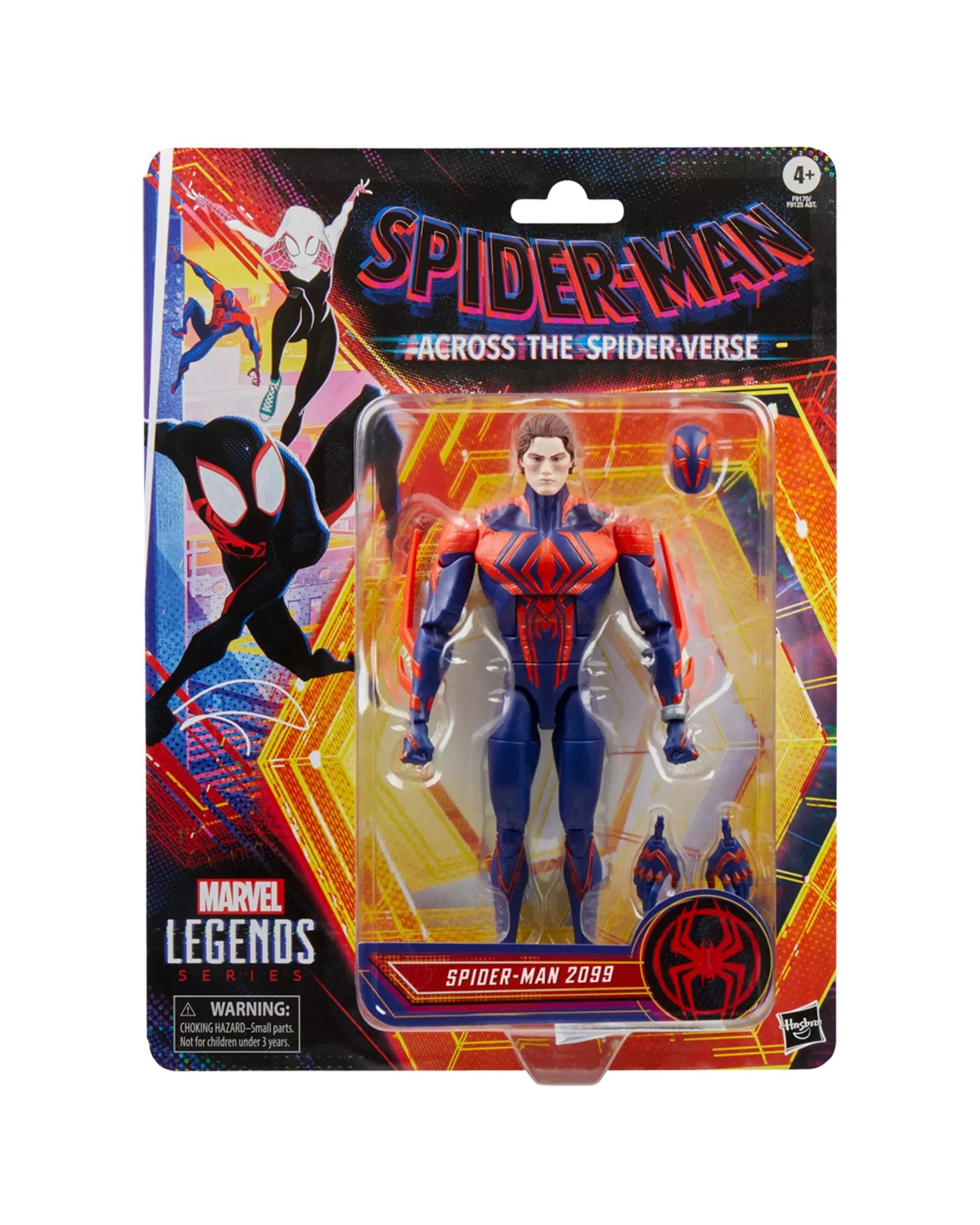 1 Hasbro Marvel Legends Series: Spider-Man Across the Spider-Verse Spider-Man 2099, 1 of 9