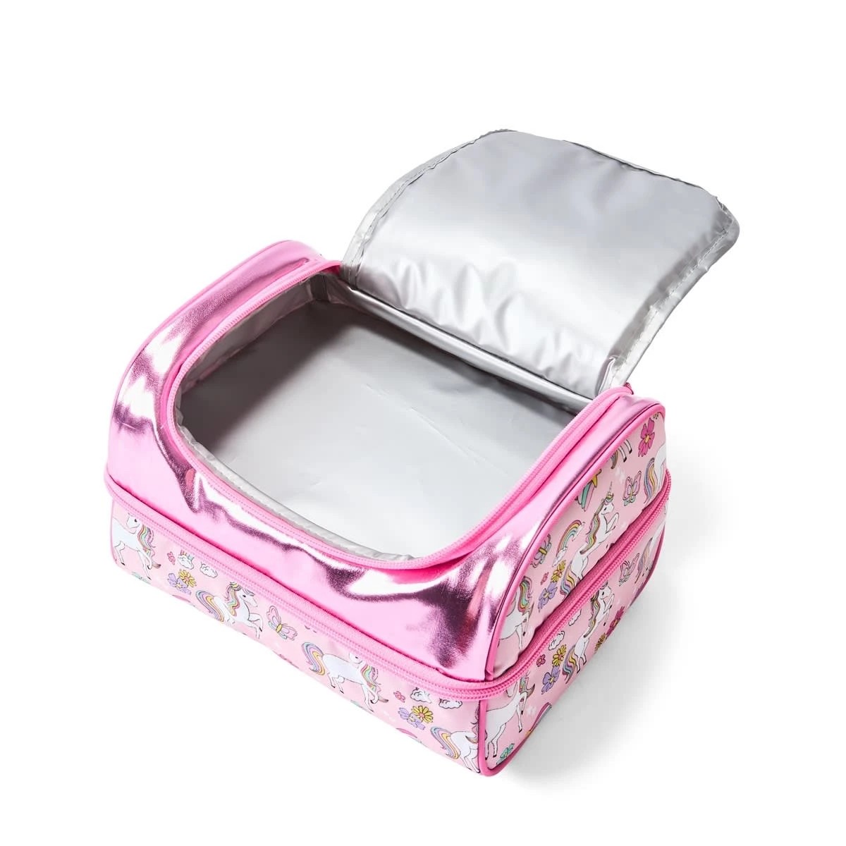 3 Unicorn Dual Compartment Lunch Bag, 3 of 6